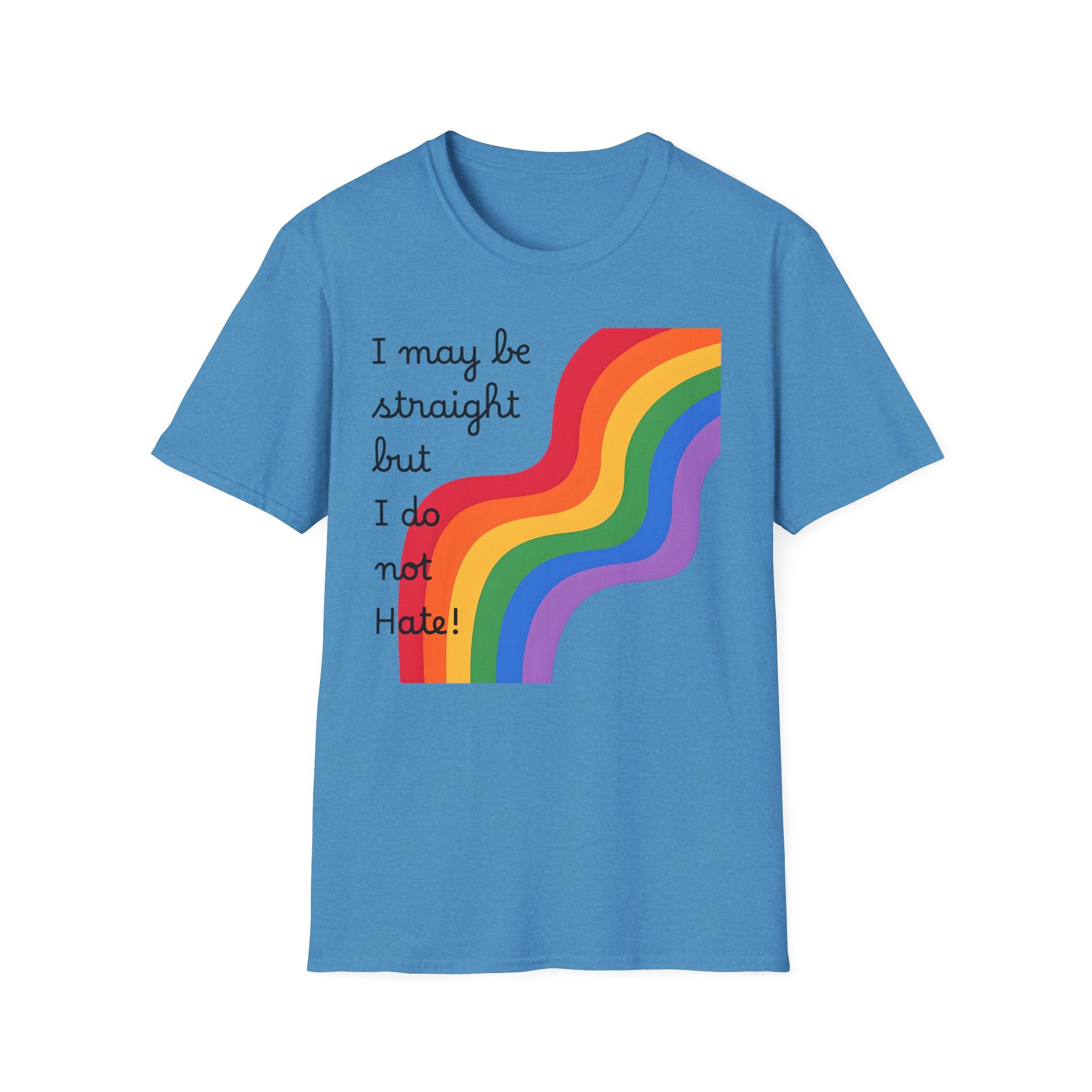 Pride Month Supporter T-Shirt, LGBTQ Ally Tee, Rainbow Love Gift, Unisex Pride Shirt, LGBTQ Pride Parade Apparel