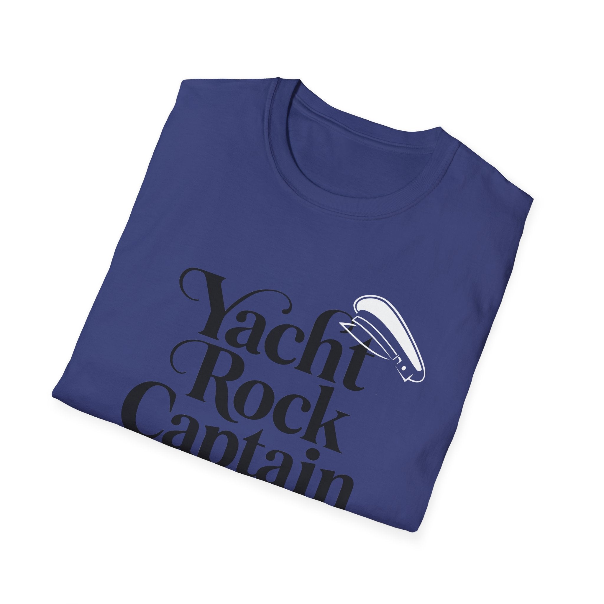 Yacht Rock Captain gift T-Shirt, Retro 70s Music Tee, Vintage Sailboat Shirt, Nautical Captain Top, Boating Apparel, Yachting Gift Unisex