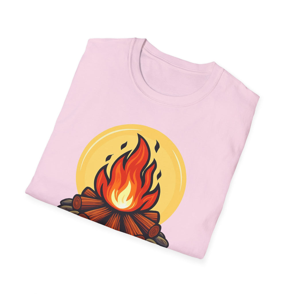 Outdoorsy Pride Unisex T-Shirt, Camping Tee, LGBTQ+ Apparel, Summer Festival Shirt, Queer Outdoor Adventure Top, Gift for Campers