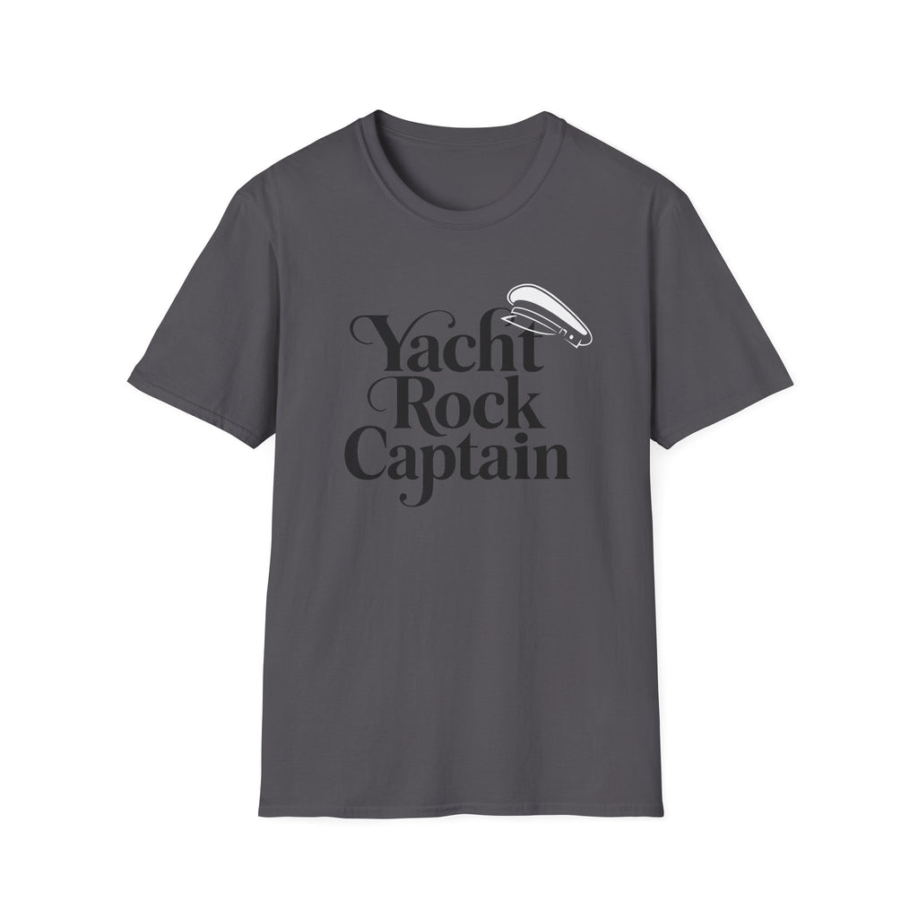 Yacht Rock Captain gift T-Shirt, Retro 70s Music Tee, Vintage Sailboat Shirt, Nautical Captain Top, Boating Apparel, Yachting Gift Unisex