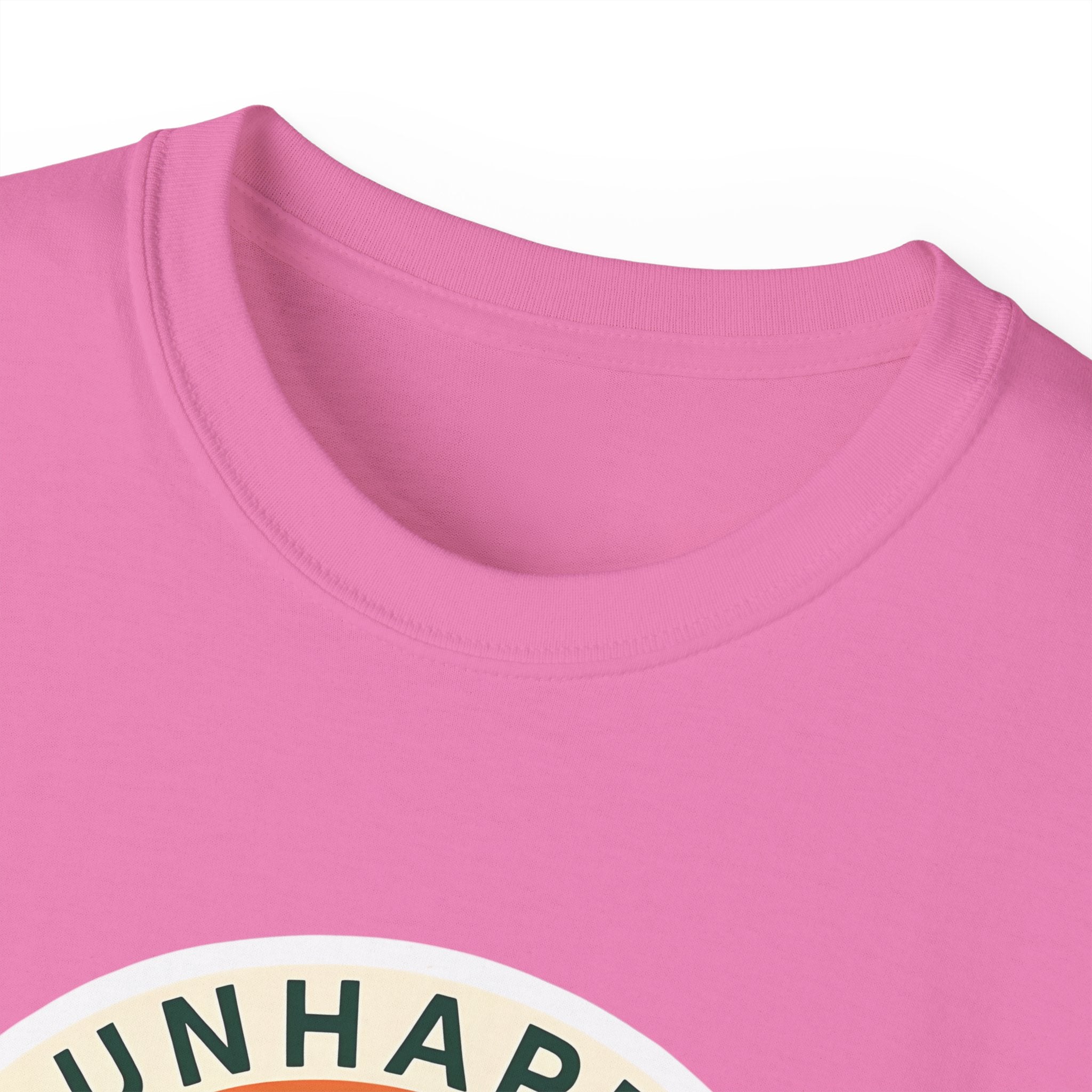 Unisex Tee for Campers: Unhappy Wanderer Adventure Gift Shirt, Hiking Outdoor Camping Apparel, Outdoorsy Nature Lover Top, Wanderlust Tee,