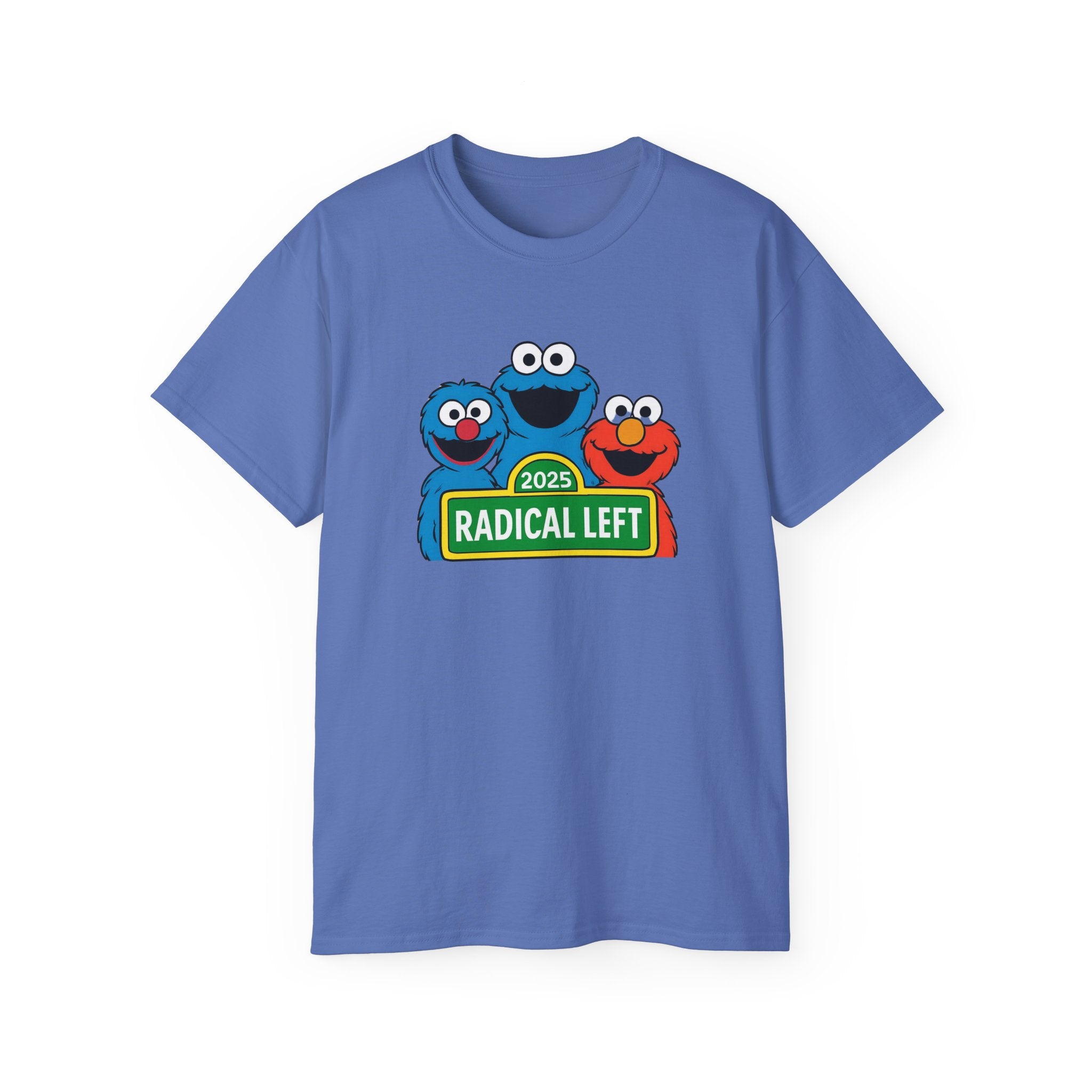 Muppets Sarcasm Tee, Leftist T-Shirt, Radical Humor Shirt, Unisex Cotton Top, Funny Puppet Gift