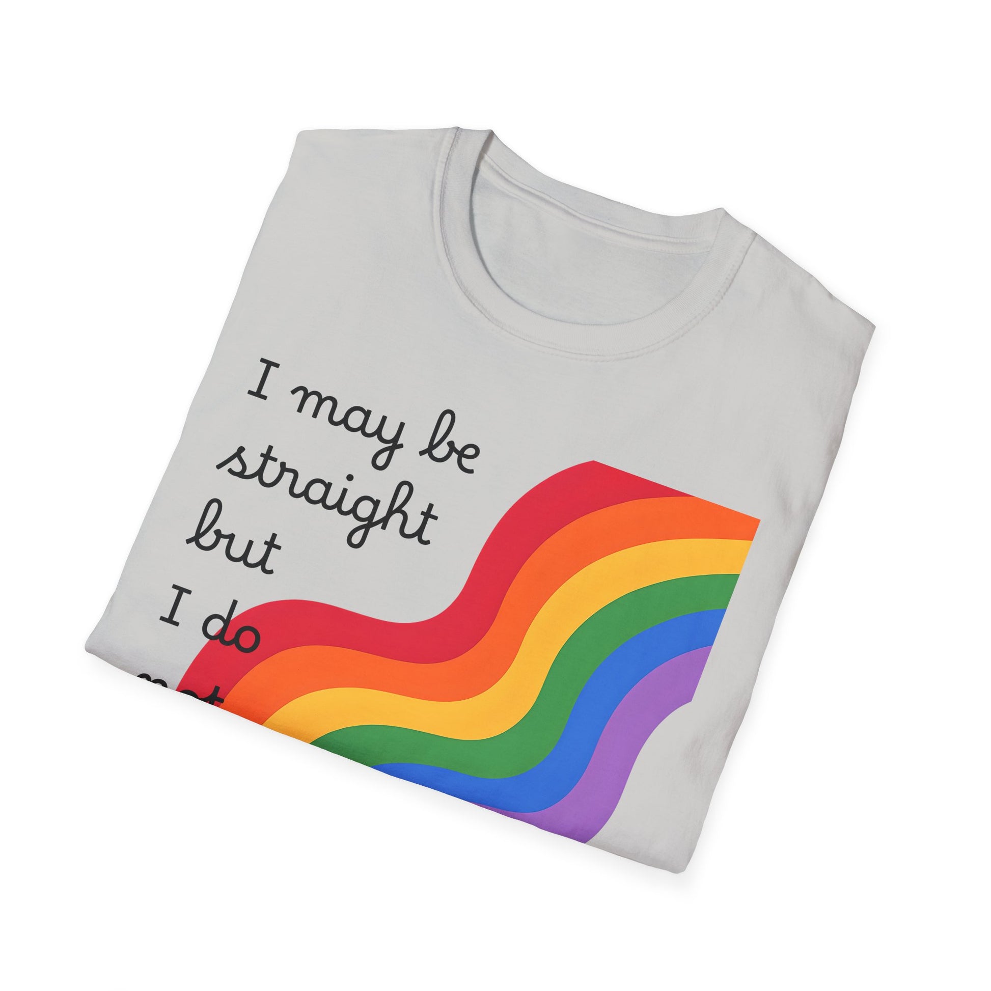 Pride Month Supporter T-Shirt, LGBTQ Ally Tee, Rainbow Love Gift, Unisex Pride Shirt, LGBTQ Pride Parade Apparel