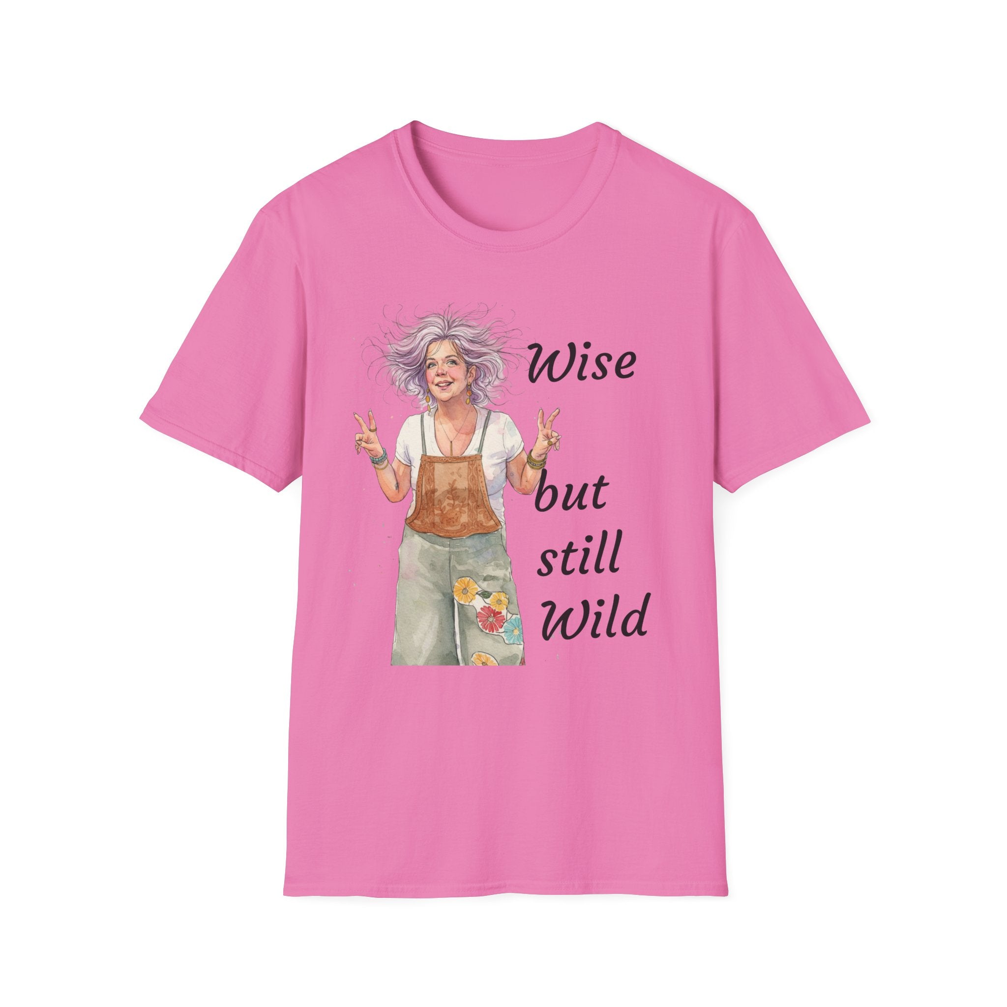 Wise But Still Wild T-Shirt — Inspirational Adventure Quote Tee