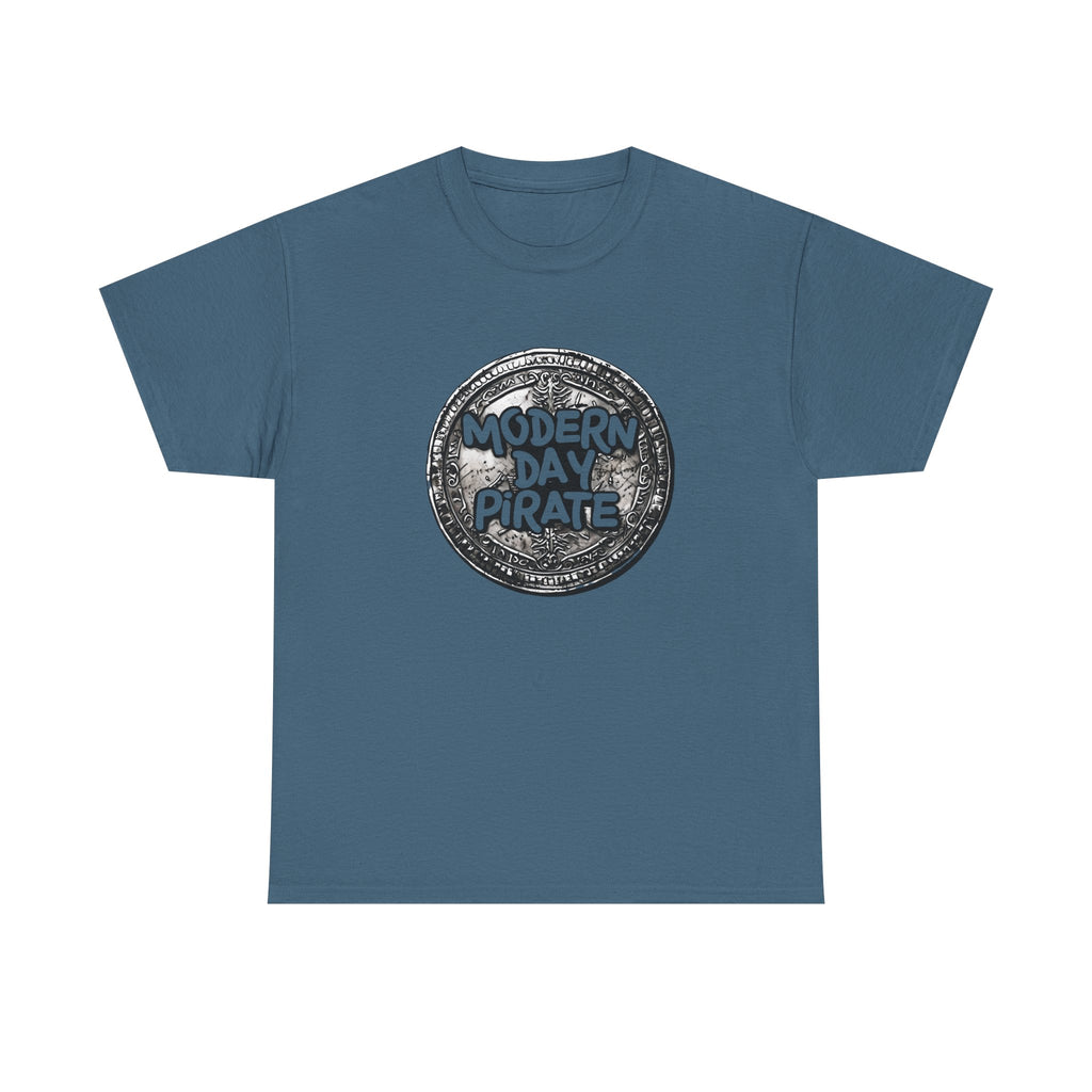 Metal Detecting Pirate Unisex Tee, History Buffs Coin Collector Shirt, Adventure T-Shirt, Pirate Lover Gift, Treasure Hunter Top