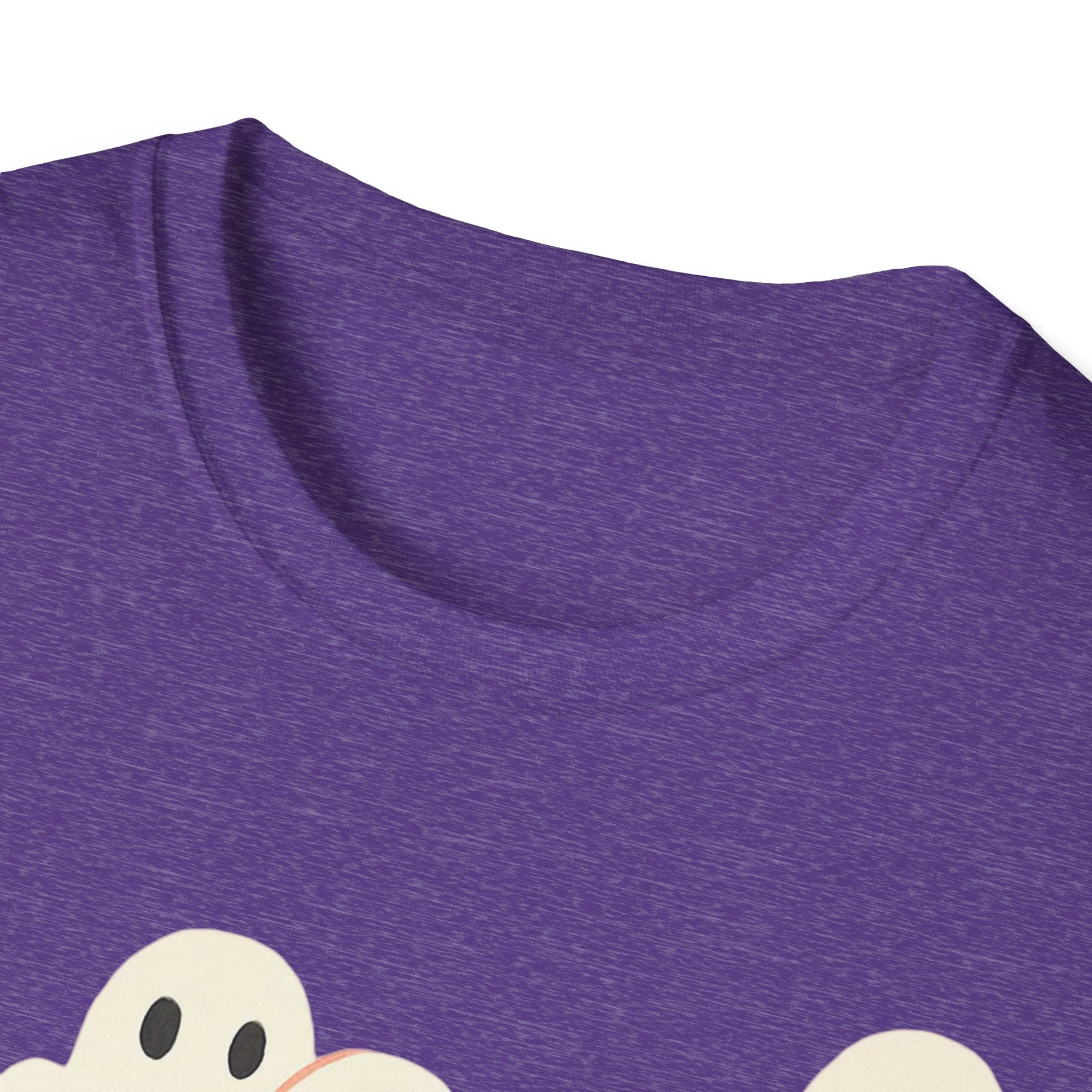 Ghost Spooky Cute Goth Halloween Unisex Softstyle T-Shirt, Halloween Shirt, Ghost Lover Gift, Halloween Costume, Halloween Party Tee, Gothic