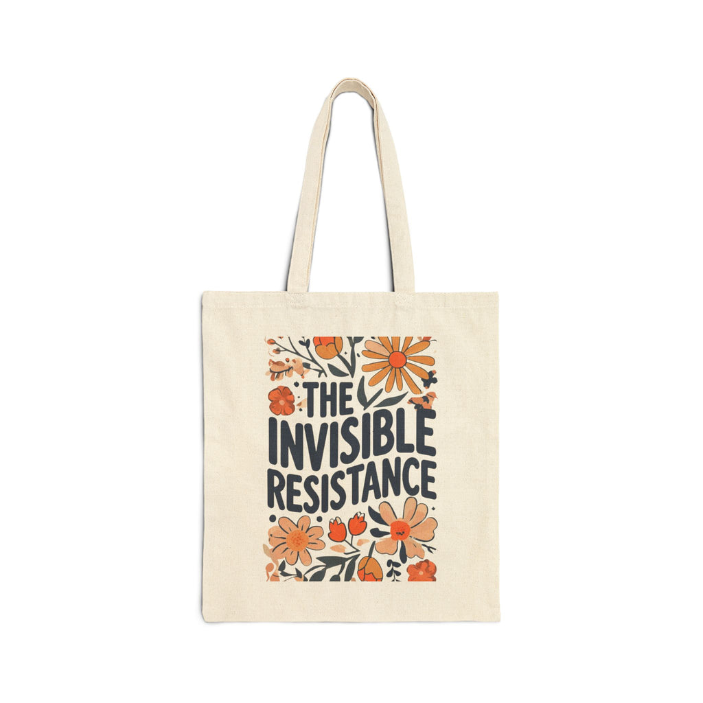 Activism Cotton Canvas Tote Bag, Protest Anti-Trump Social Justice, Resistance Carryall, Political Statement Market Shopper, Gift for