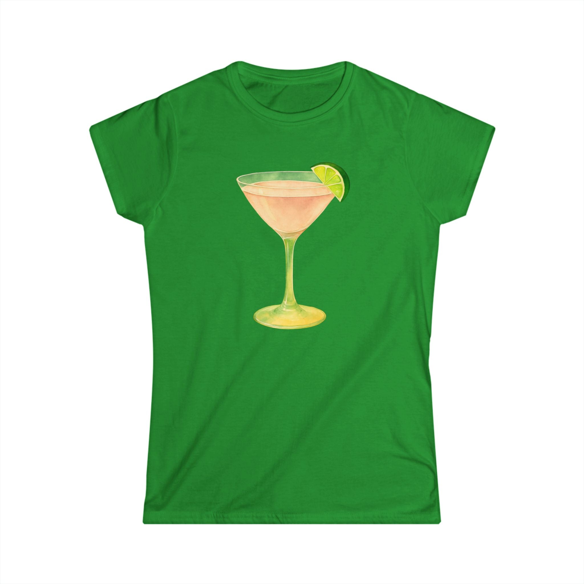 Cosmopolitan Cosmo Cocktail Party Women's Softstyle Tee, Bachelorette Party Vibes Shirt, Boozy Gifts for Her, Cocktail Lover Gift, Party