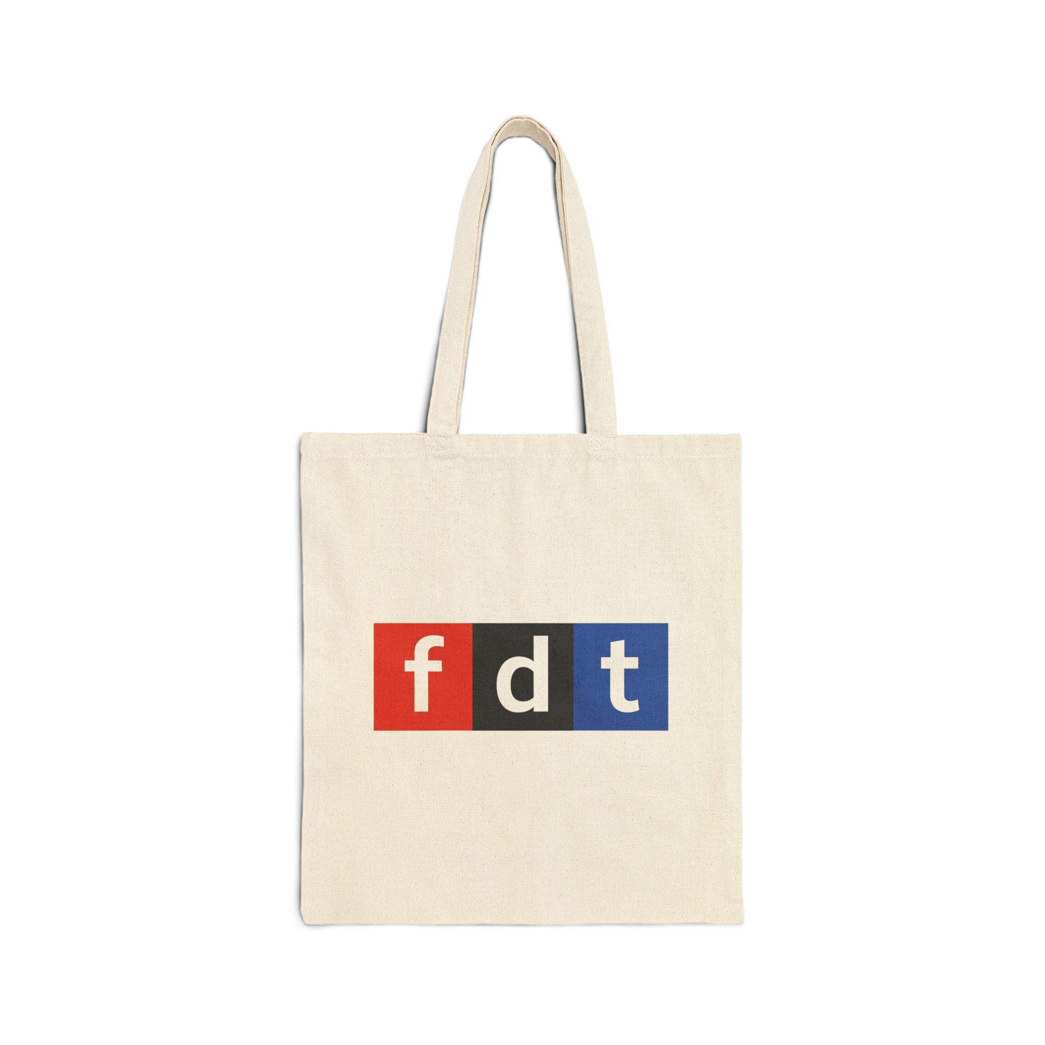 FDT ANTI TRUMP Stylish Cotton Canvas Tote Bag, Eco-Friendly Shopping, Reusable Grocery Bag, Gift for Friends, social justice Activist gift