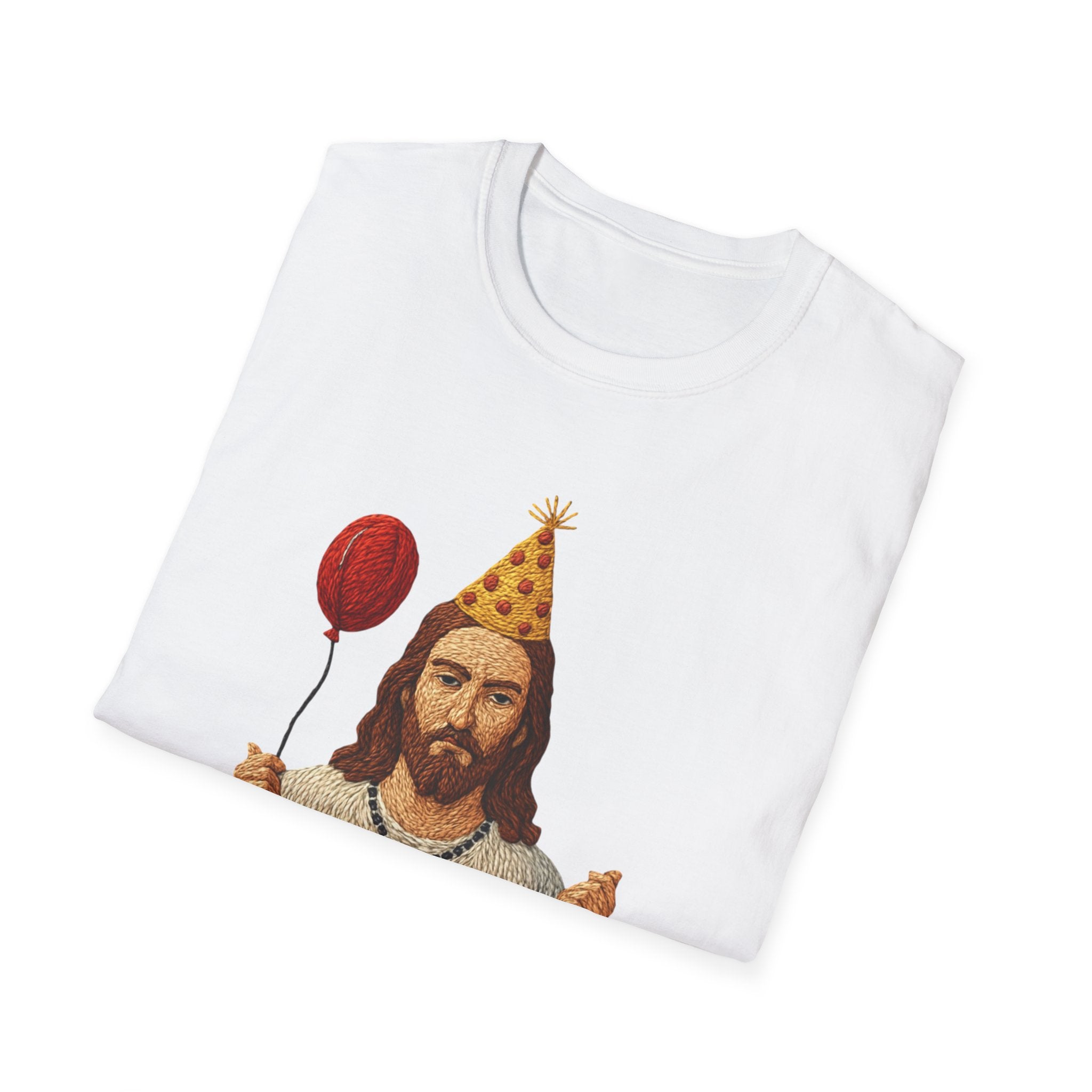 Birthday Boy Jesus T-Shirt party balloon Jesus gift