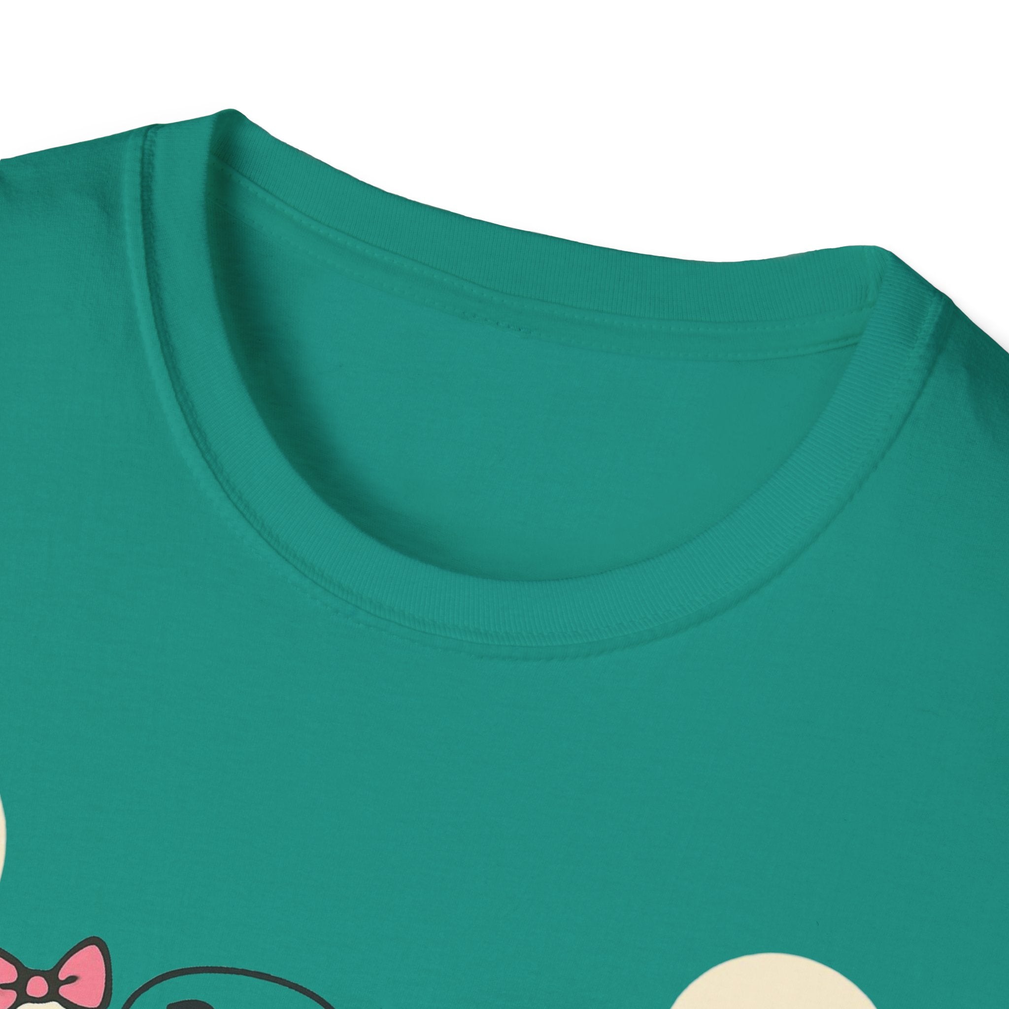 Spooky Ghost Boo Bow Cute Halloween Unisex T-Shirt, Halloween Shirt, Ghost Costume, Halloween Party Shirt, Spooky Tee, Cute Halloween Top