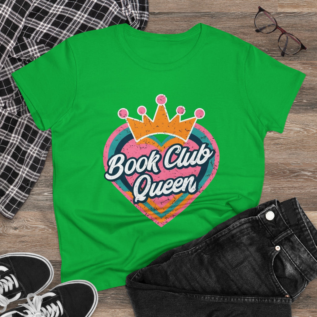 Book Club Queen Women's Tee - Perfect T-Shirt for Book Lovers, Great Gift for Readers, Cozy Casual Apparel, Ideal for Book Club [...]
