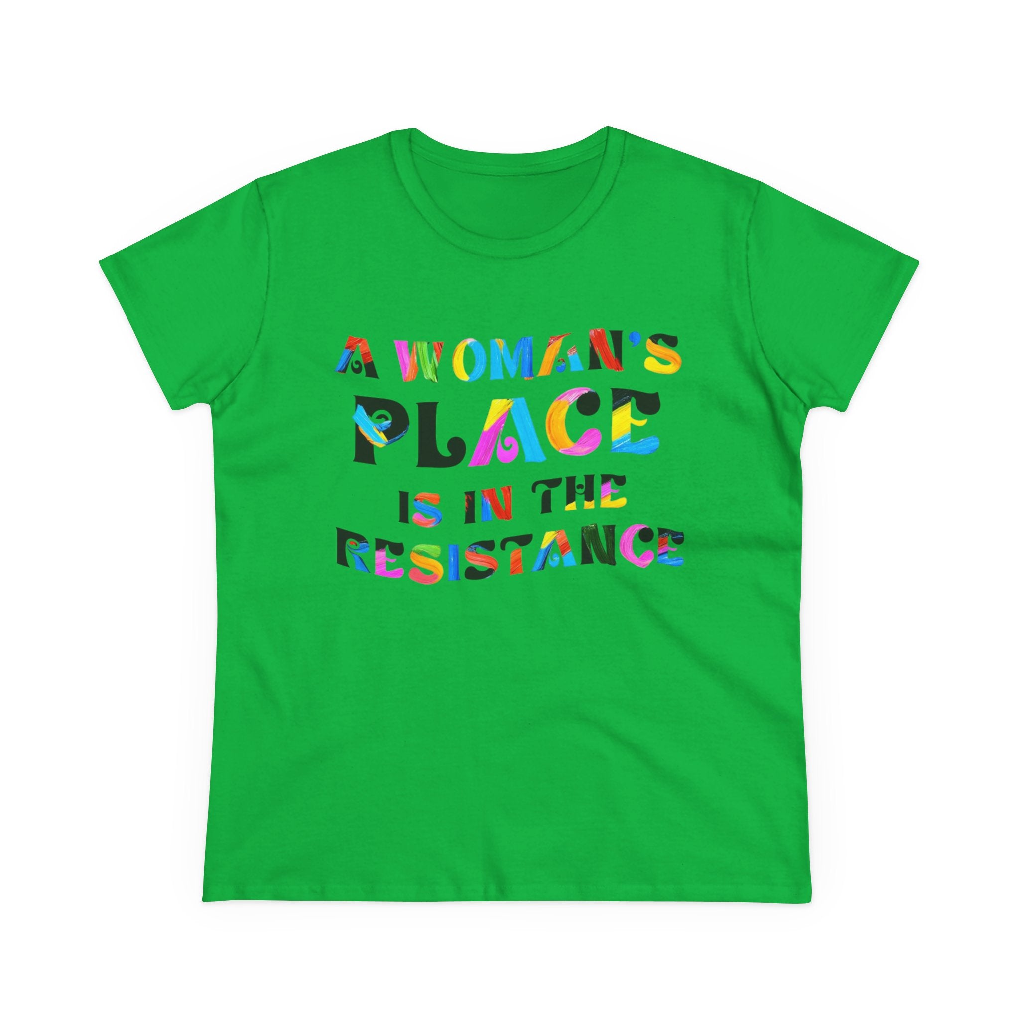 A womans place Feminist Tee, Women's Rights Shirt, Protest Activist Top, Social Justice Clothing, Feminism Tshirt No Kings