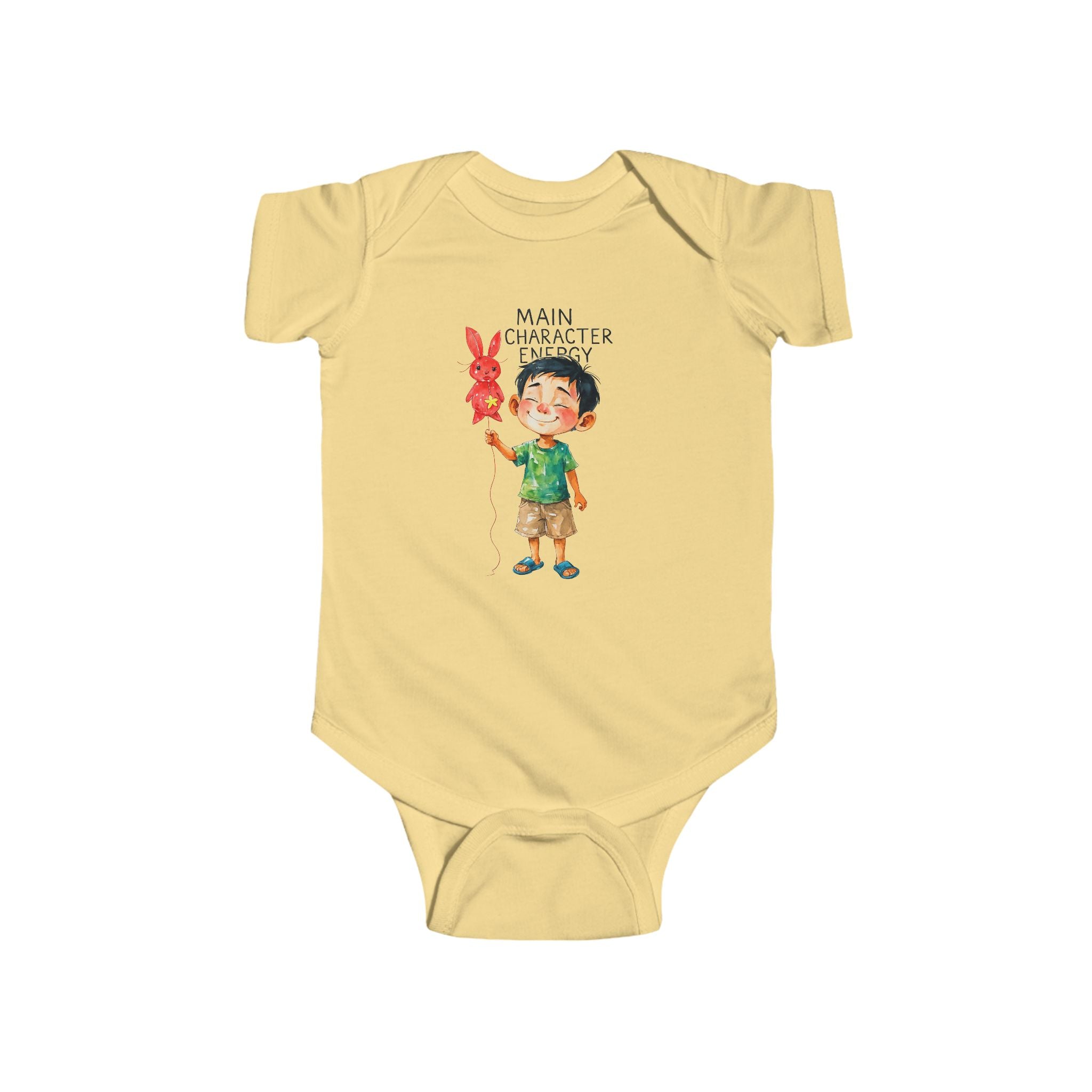 Main Character Energy Infant Bodysuit, Fun Boy Gift, New Mom Onesie, Cute Baby Outfit, Baby Shower Present boy mom