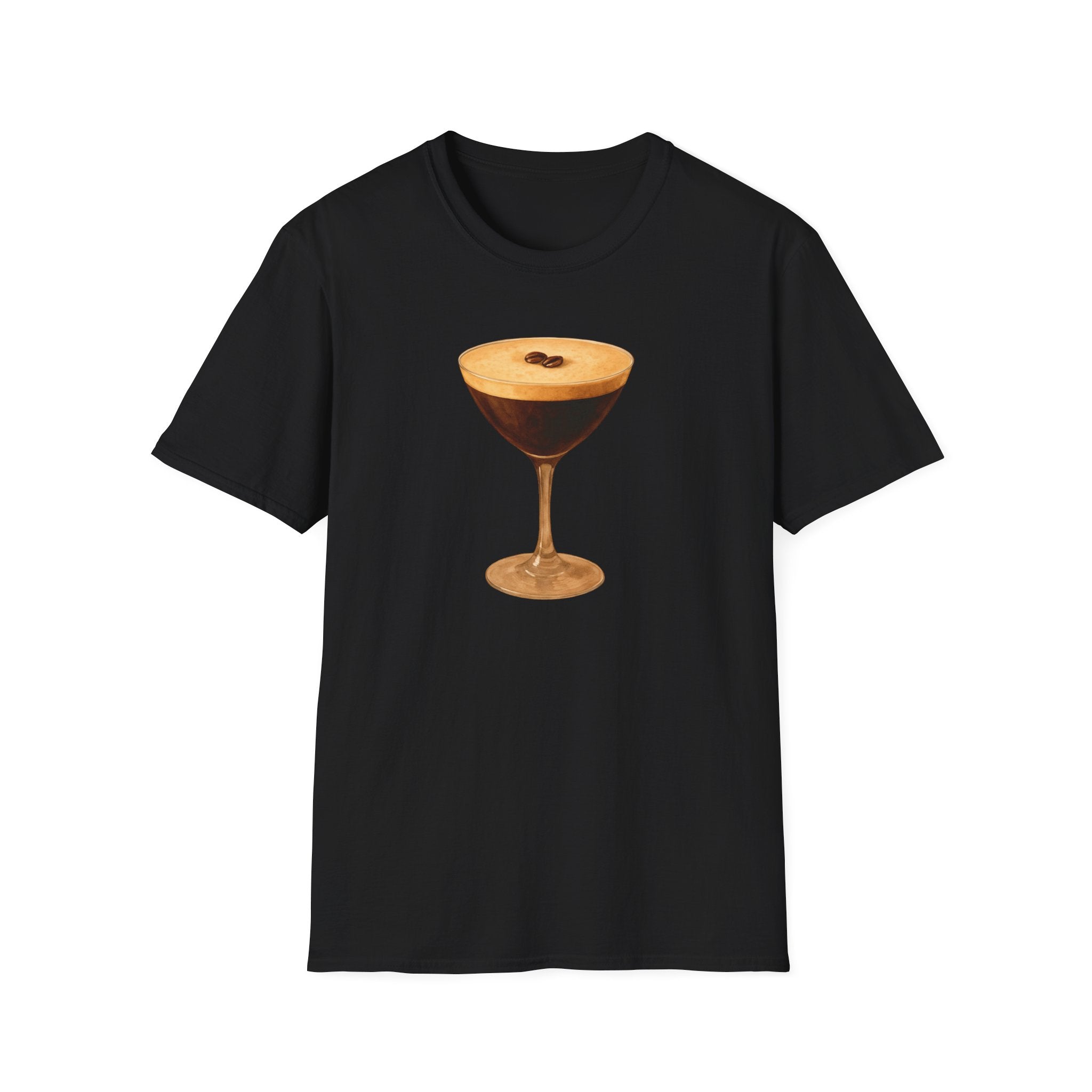Espresso martini Coffee drink Lover's Unisex T-Shirt - Perfect Gift for Baristas, Coffee Enthusiasts, Birthday, Holidays, Casual Wear