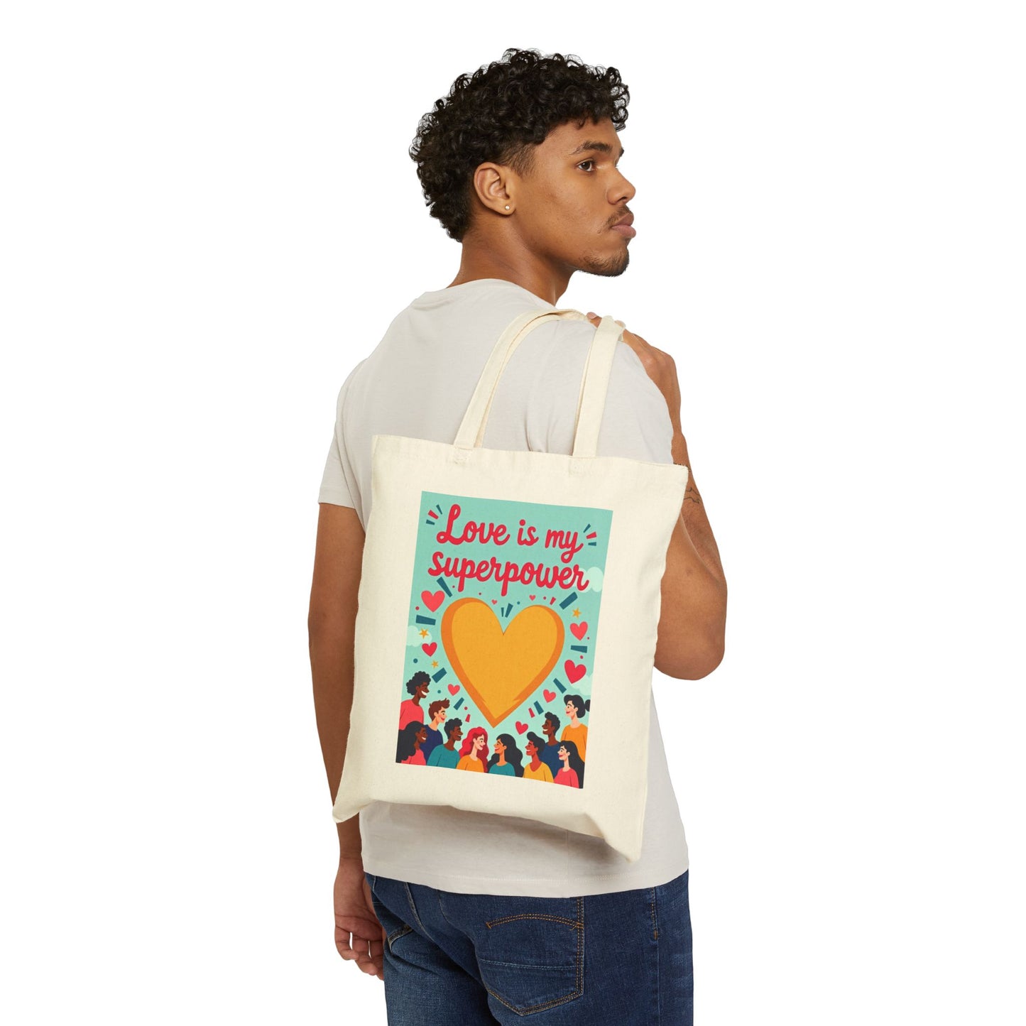 Tote Bag Love is my superpower