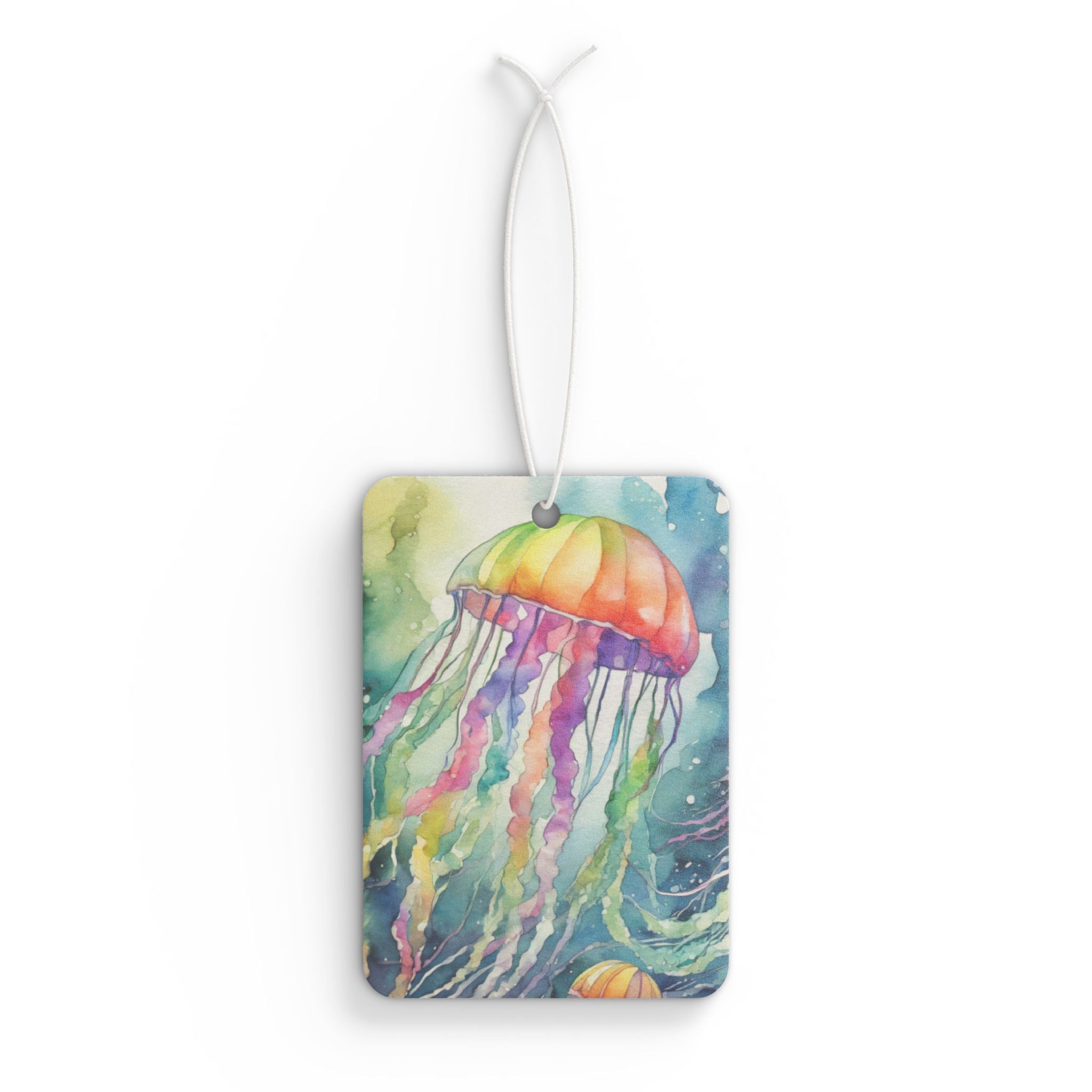 Whimsical Jellyfish Car Air Freshener, Ocean Breeze Aromatherapy, Gift for Sea Lovers, Cute Car Decoration, Eco-Friendly Air Freshener