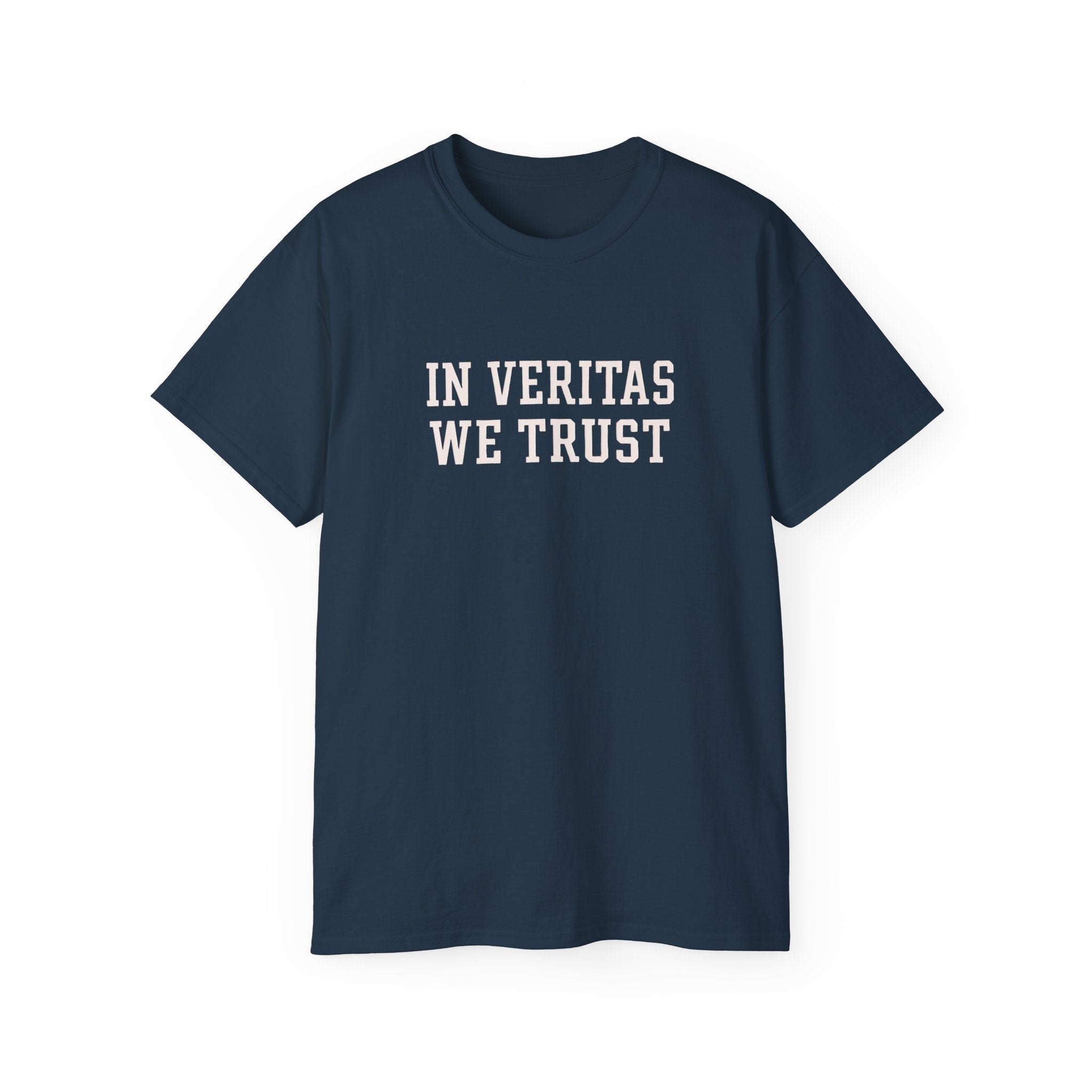 In Veritas We Trust Harvard Anti Trump, Protest Shirt, Political Activist Gift, Statement Tee, College Shirt
