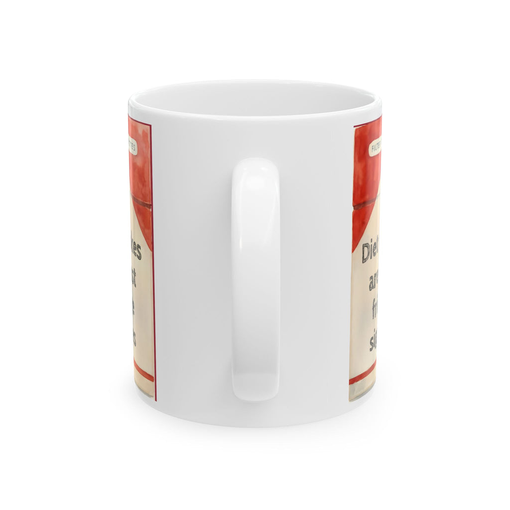 Diet Cola Fridge Siggys Smokers Humor, Diet Culture Gifts for Her, ceramic mug Gifts for Him, Funny Mug, Novelty Mug, Sarcastic Mug,