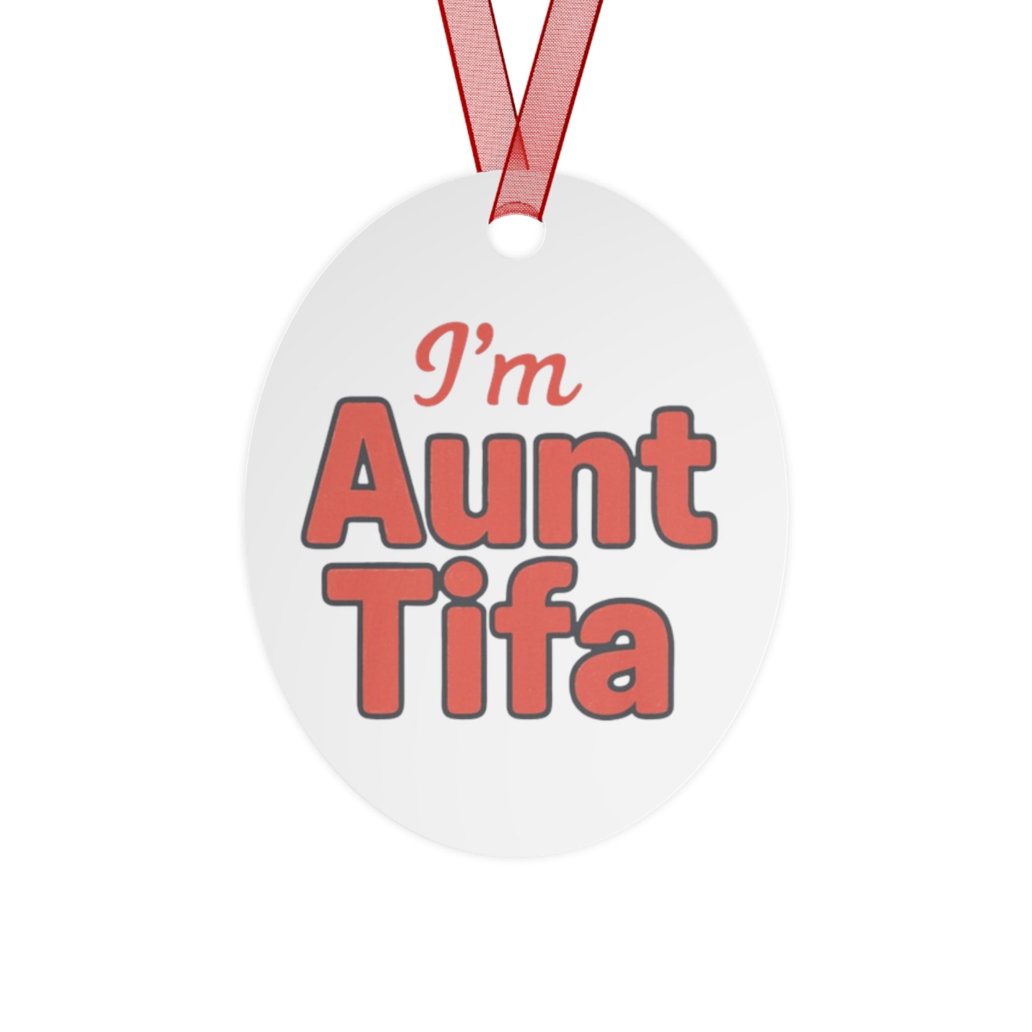 Ornament Set - Aunt Tifa Holiday Decor Anti Trump Antifa