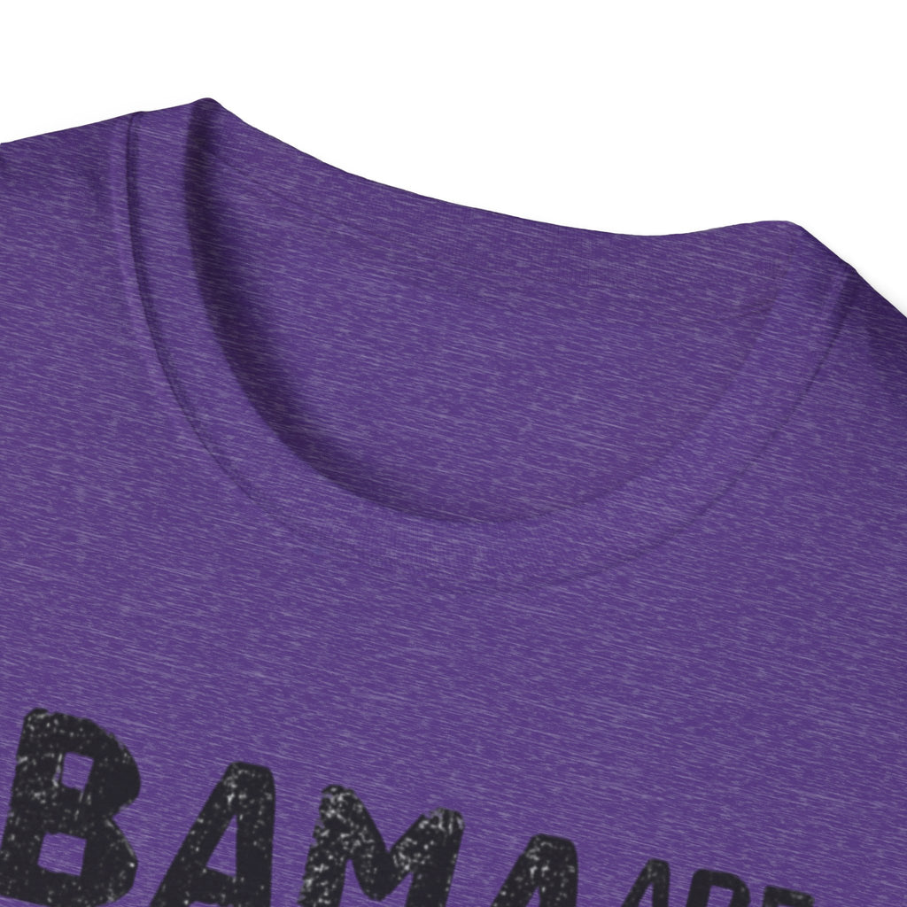 Obama are you coming home? Funny Political T-Shirt, Unisex Softstyle Tee, Humorous Gift. Quirky Apparel, Casual Wear