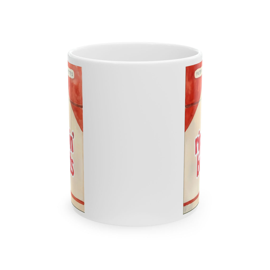 Ceramic Mug, Ripping Butts smokers humor gifts for her and him edgy humor cigarettes, Funny Coffee Cup, Sarcastic Tea Mug, Unique Novelty