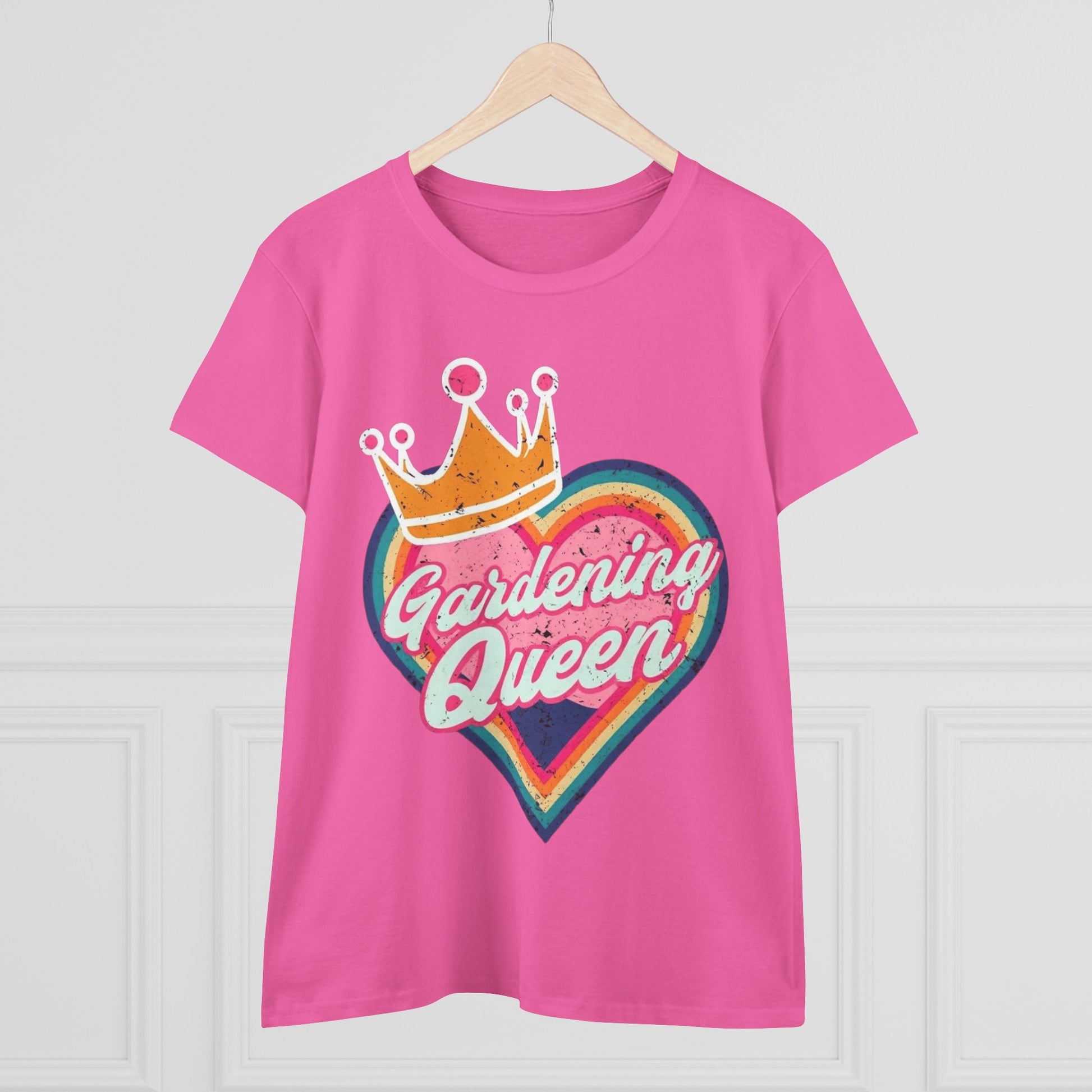 Gardening Queen Cotton Tee, Gardening Shirt, Gift for Gardeners, Summer Fashion, Plant Enthusiast Tee, Eco-Friendly Cotton Tee