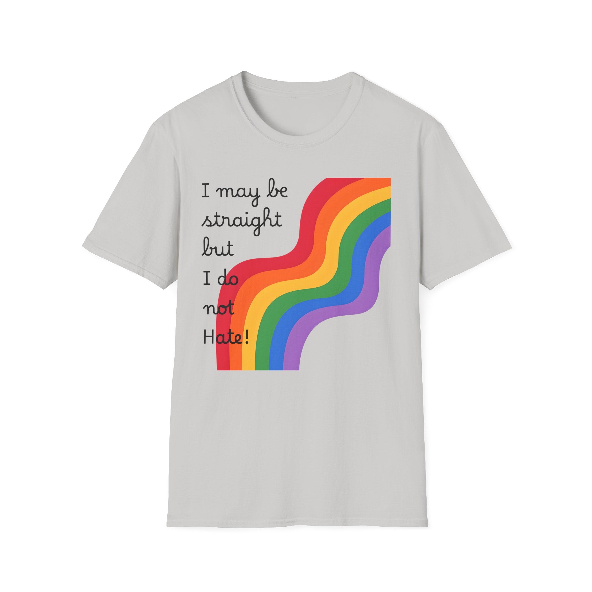 Pride Month Supporter T-Shirt, LGBTQ Ally Tee, Rainbow Love Gift, Unisex Pride Shirt, LGBTQ Pride Parade Apparel