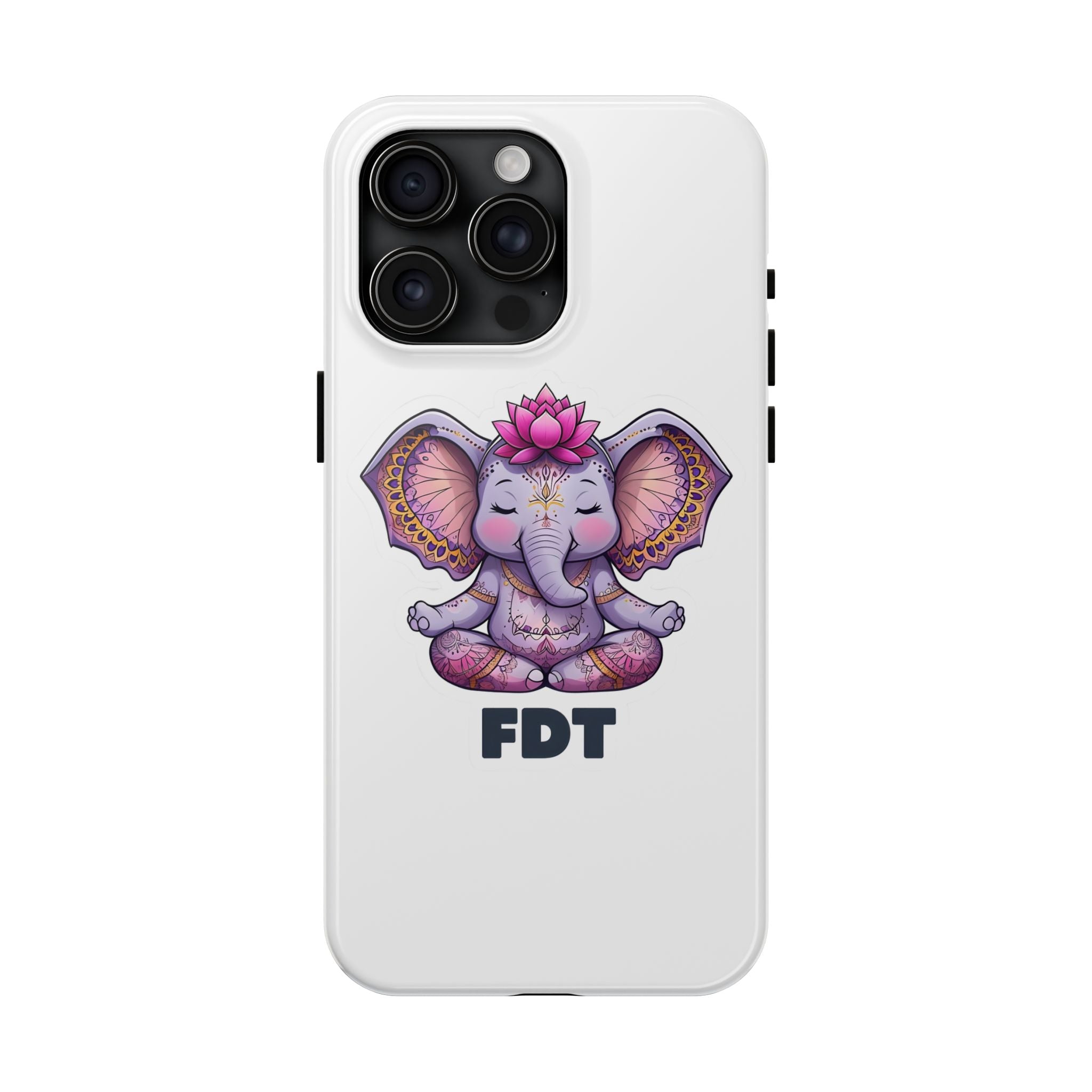 Tough Phone Cases, FDT Anti Trump protest, Anti Trump phone cover, Protest slogan case, elephant cell phone protection, Political statement