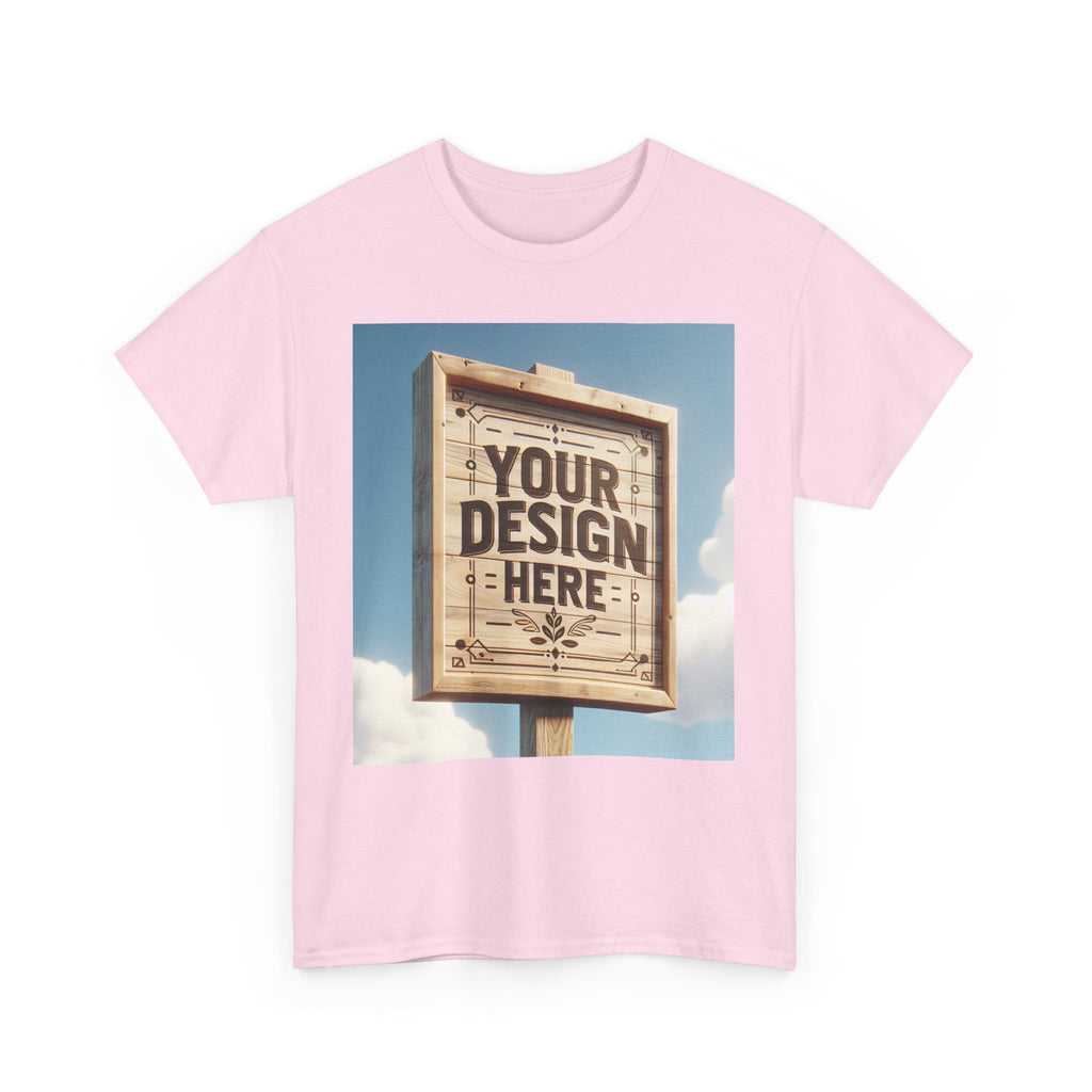 Customizable Tee Design Your Own Shirt Unisex Heavy Cotton Tee