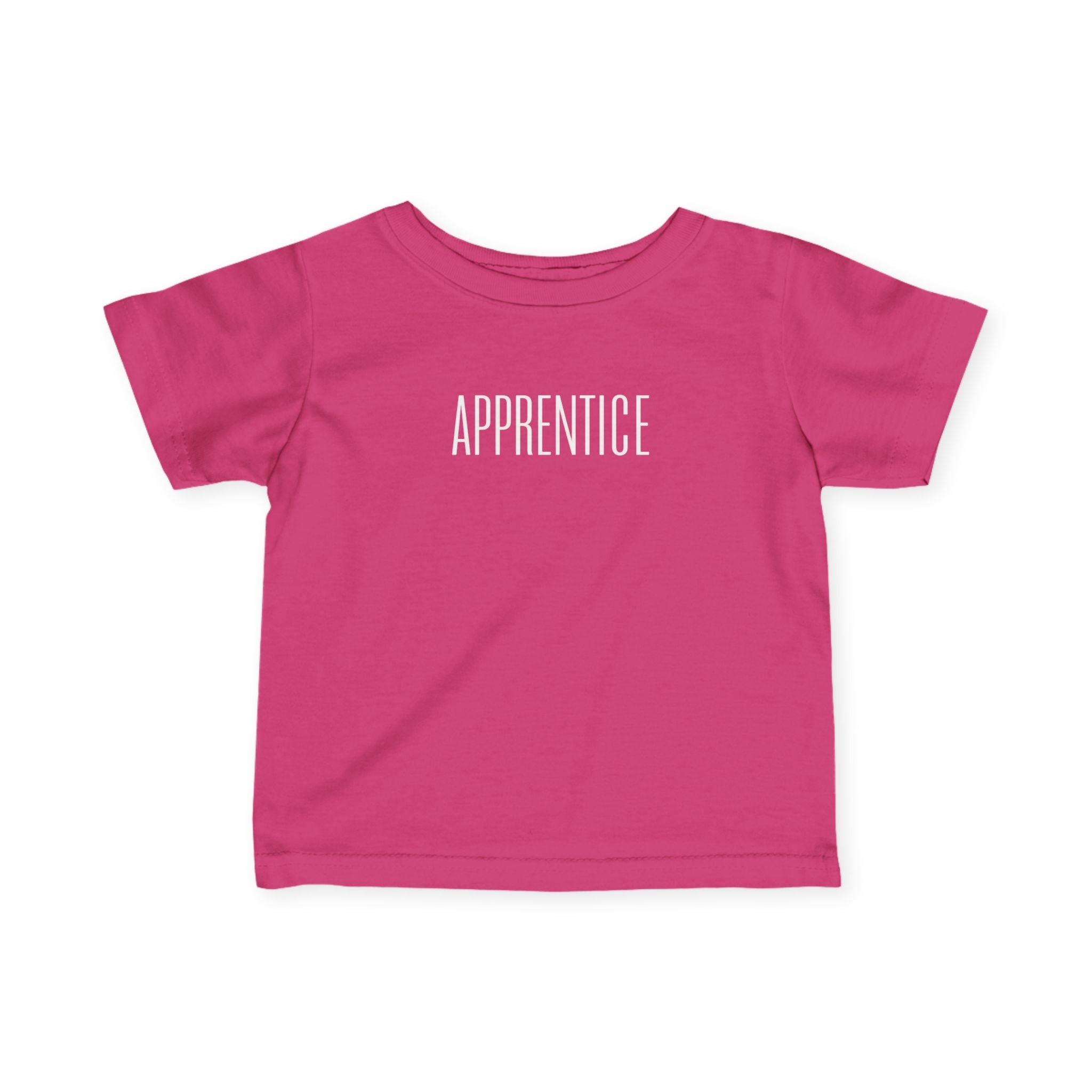 Infant Tee — 'Apprentice' Minimalist Baby Shirt (Neutral)