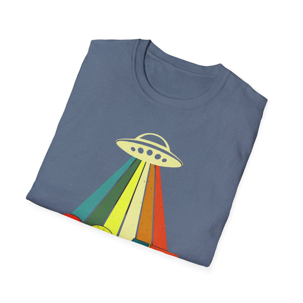 UFO Alien Anti Trump Protest Softstyle T-Shirt, Political Activist Tee, Social Justice Shirt, Protester Gift, Activism Apparel