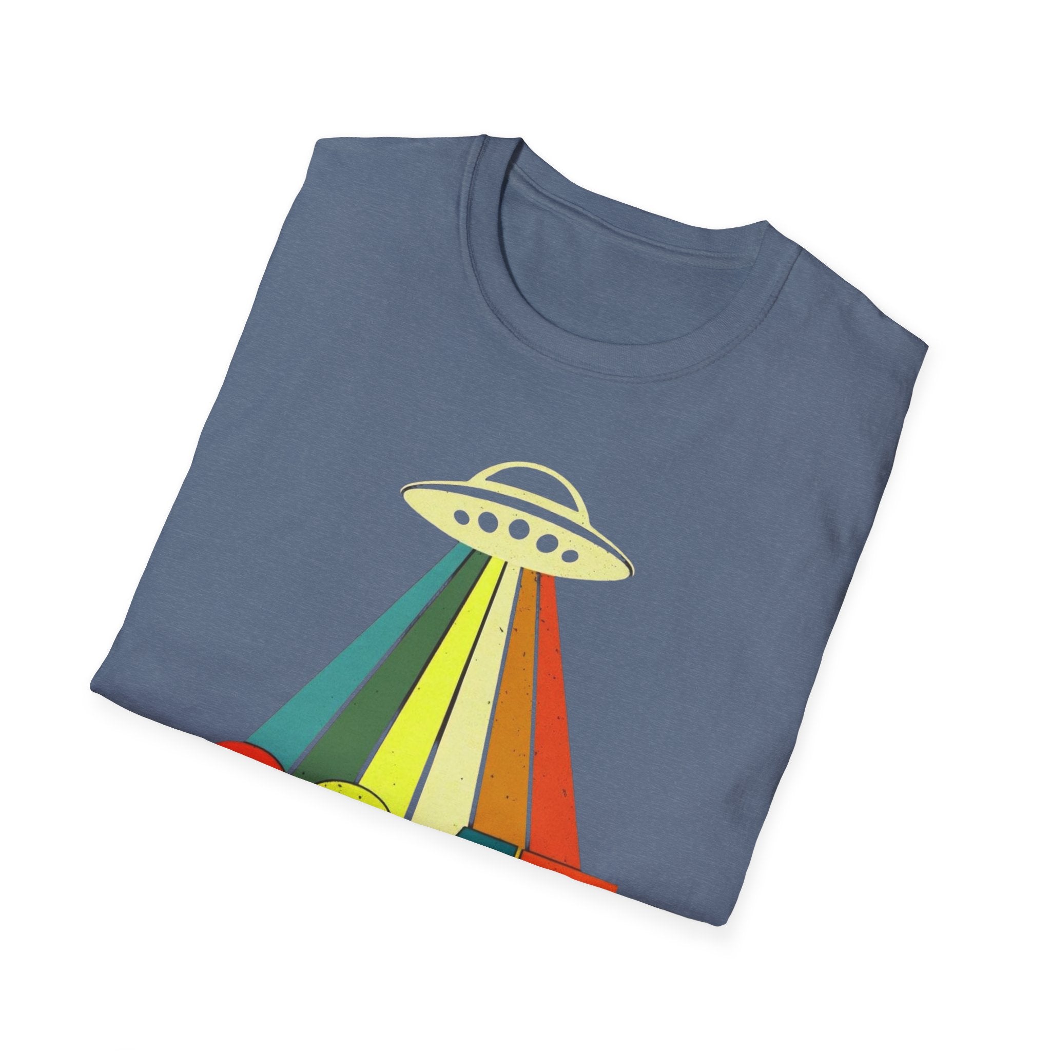 UFO Alien Anti Trump Protest Softstyle T-Shirt, Political Activist Tee, Social Justice Shirt, Protester Gift, Activism Apparel
