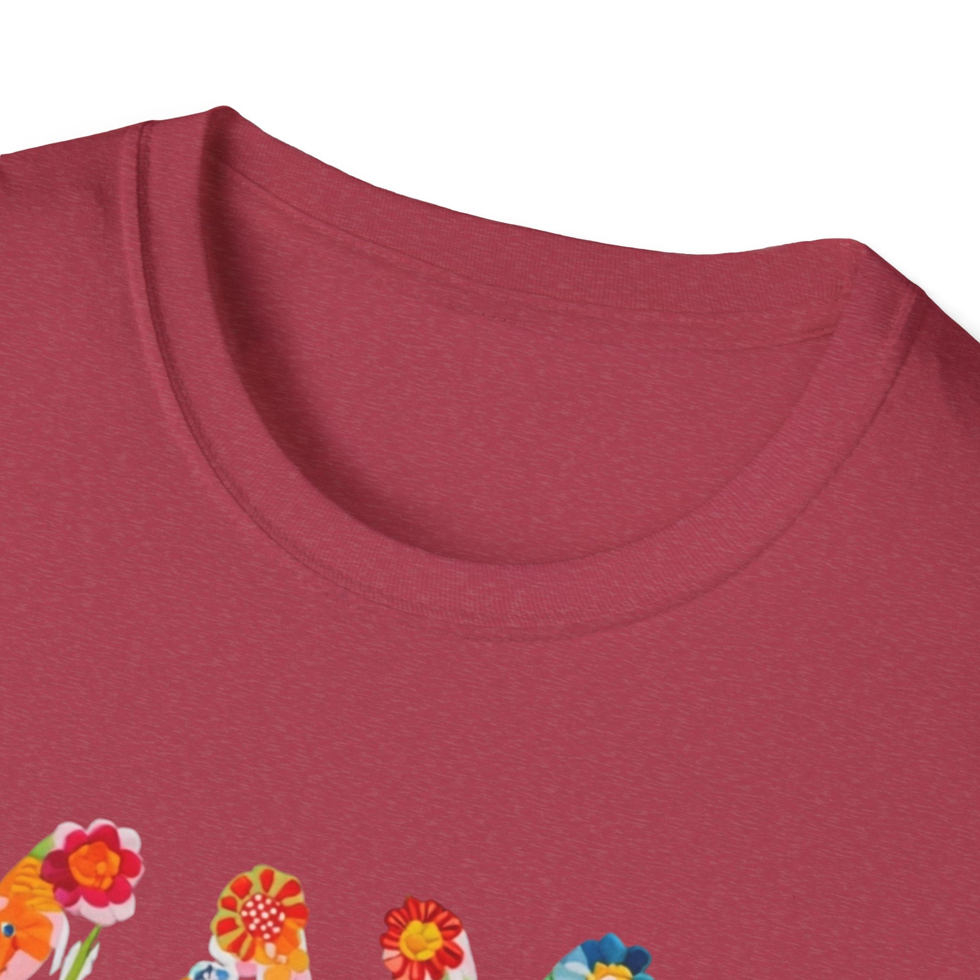 Floral Mama T-Shirt, Mother's Gift, Unisex Tee, Spring Fashion, Handmade Shirt, Gift for Mom, Cute Floral Tee new mom gift