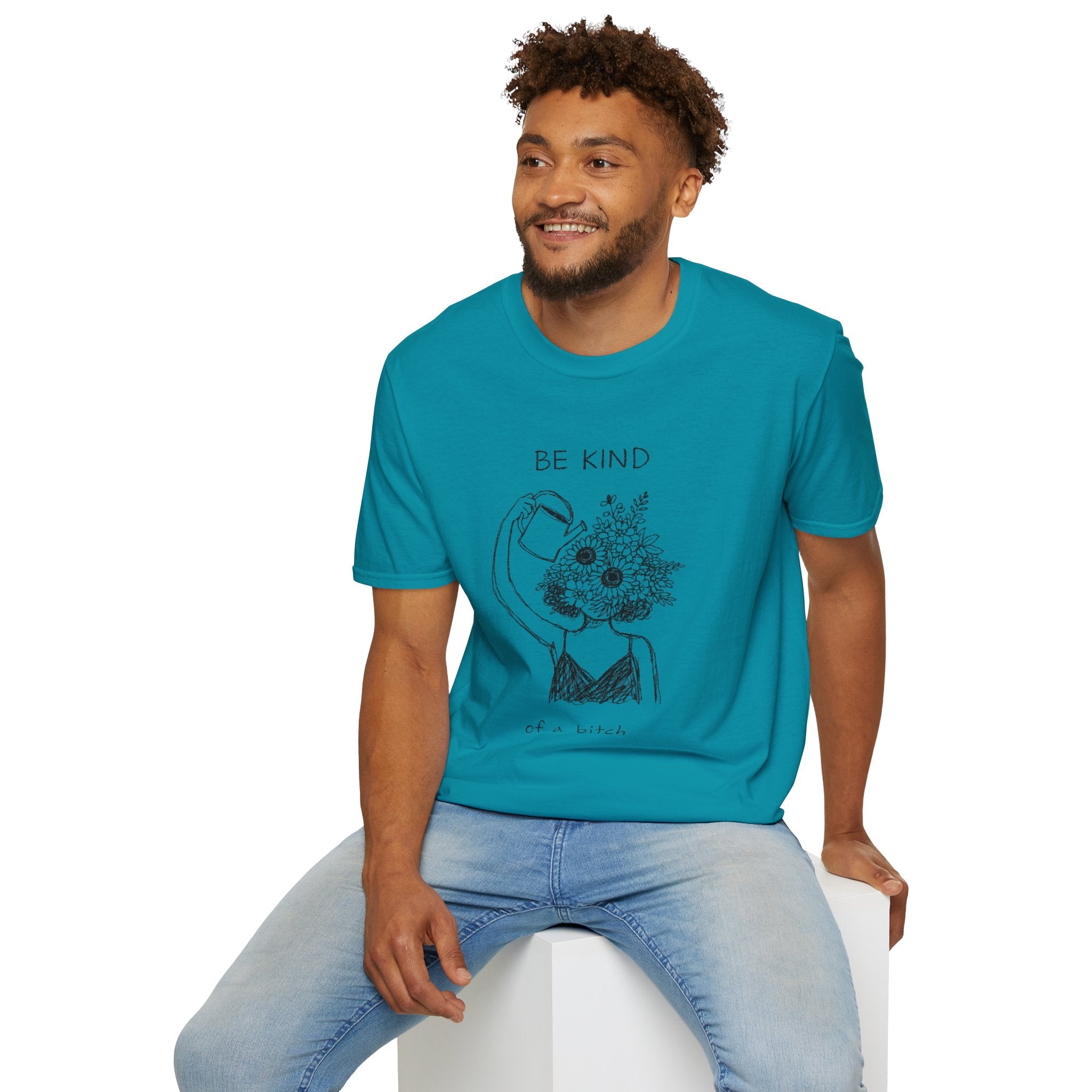 Be Kind of a Bitch Floral T-Shirt — Bold Feminine Graphic Tee