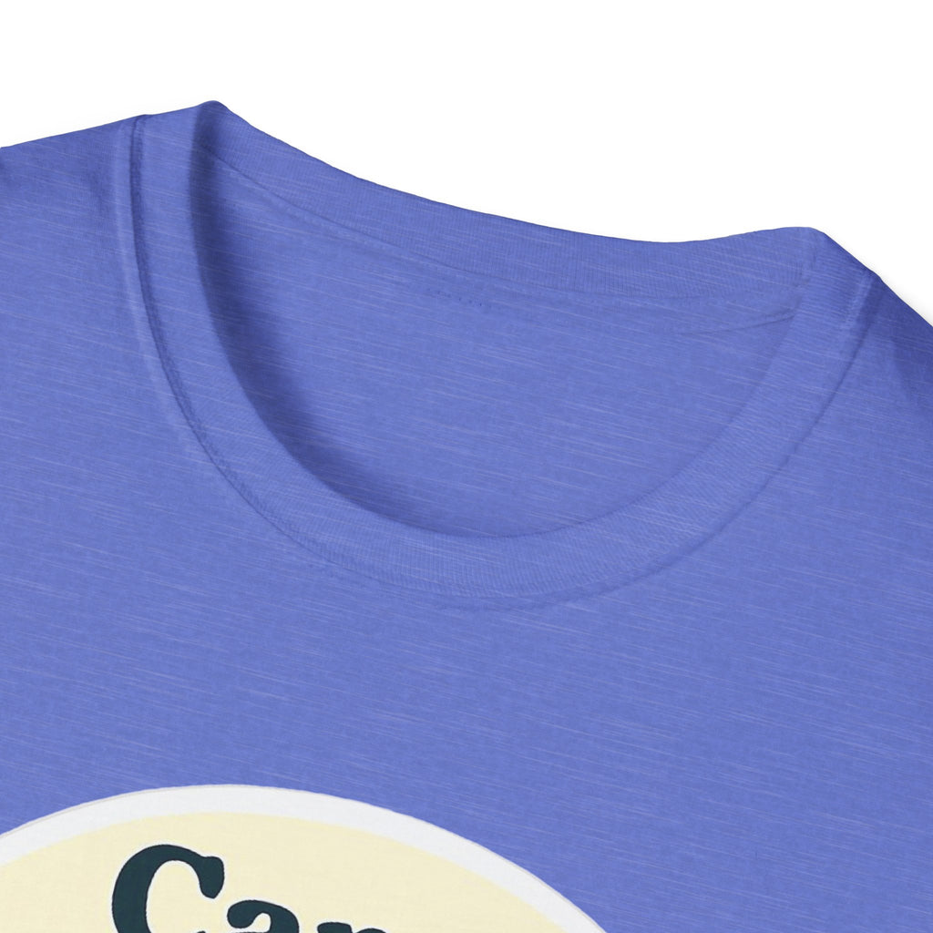 Camp MAGA Rainbow T-Shirt, Carnival Make America Gay Again Pride Tee, LGBTQ Festival Shirt, Unisex Softstyle Top, Patriotic Rainbow Apparel