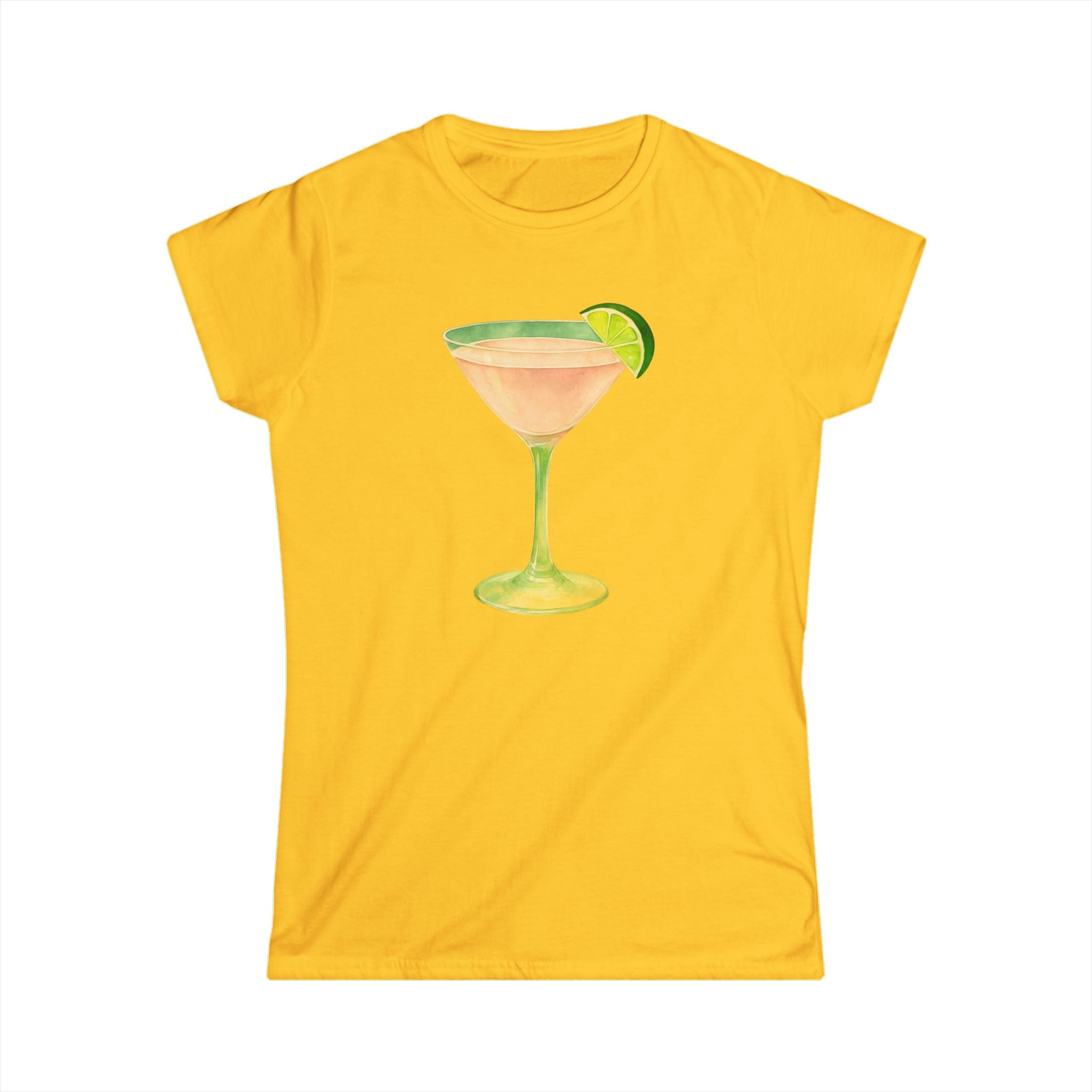 Cosmopolitan Cosmo Cocktail Party Women's Softstyle Tee, Bachelorette Party Vibes Shirt, Boozy Gifts for Her, Cocktail Lover Gift, Party
