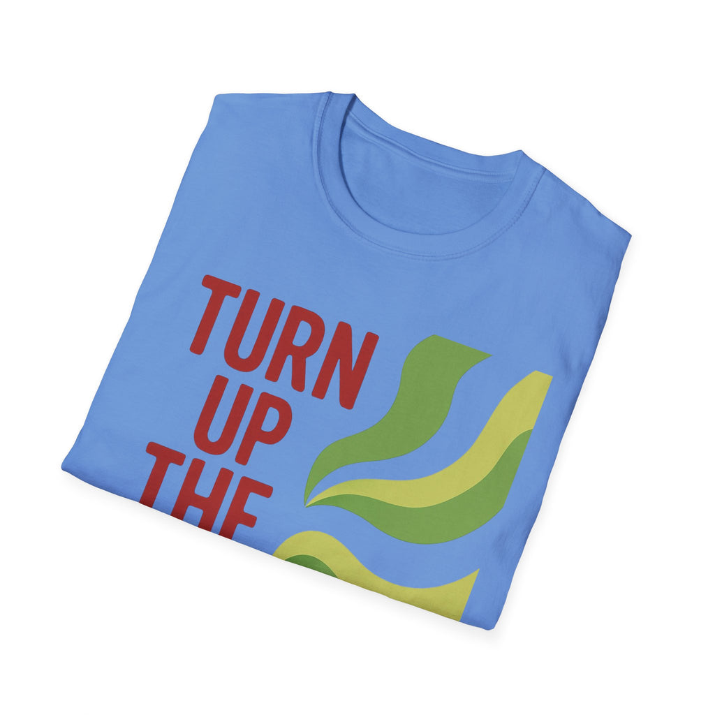 T-Shirt Turn Up The Volume New York Zohran Mamdani Political Streetwear