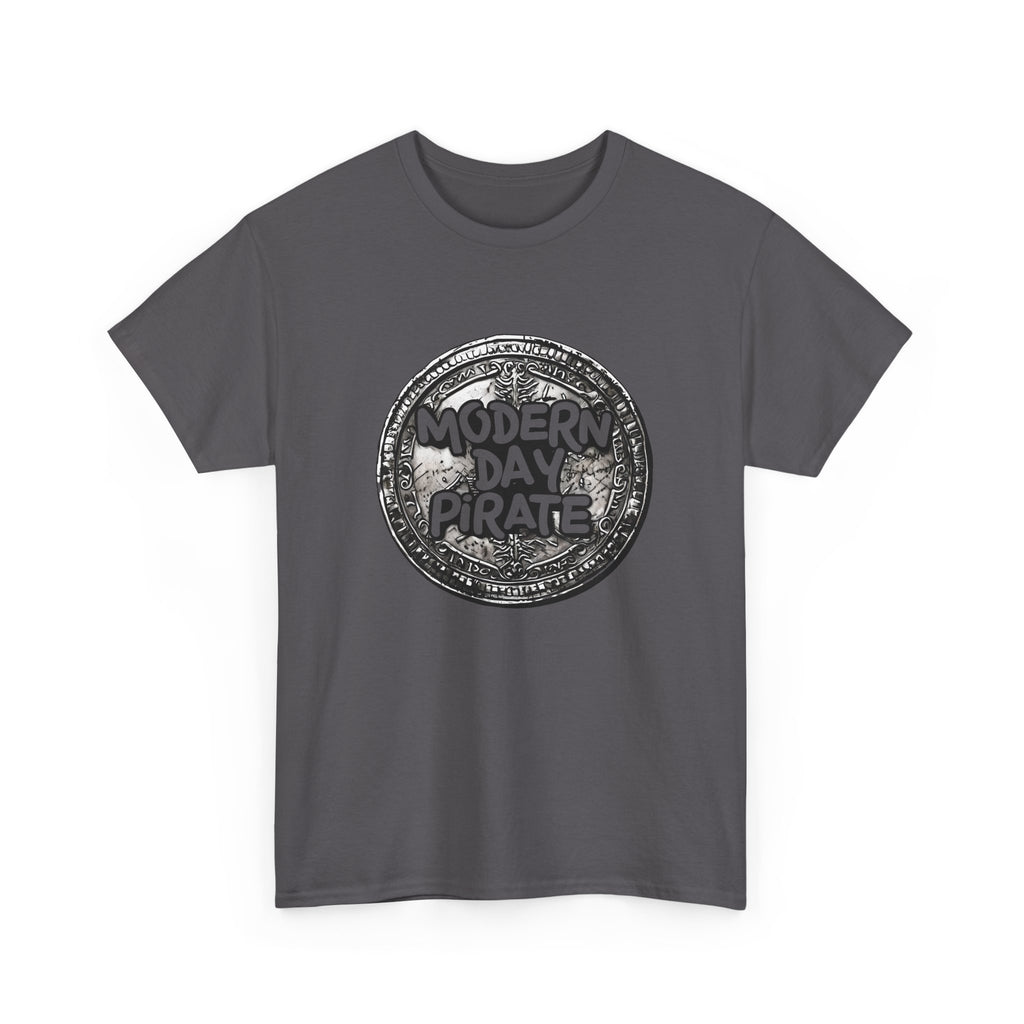 Metal Detecting Pirate Unisex Tee, History Buffs Coin Collector Shirt, Adventure T-Shirt, Pirate Lover Gift, Treasure Hunter Top