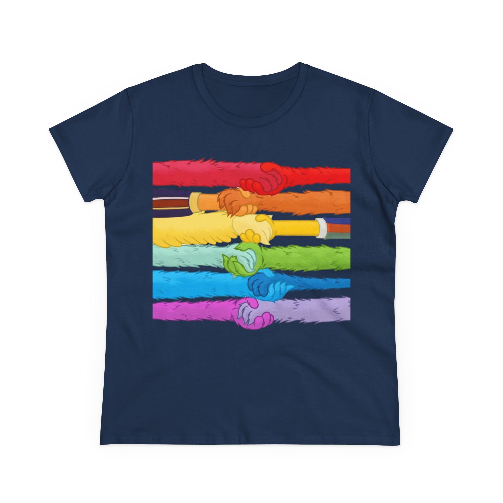 Kindness and diversity count! Pride Unity Tee, LGBTQ+ Cotton T-Shirt for Celebrations, Rainbow Design, Equality Shirt,  anti Trump Wear