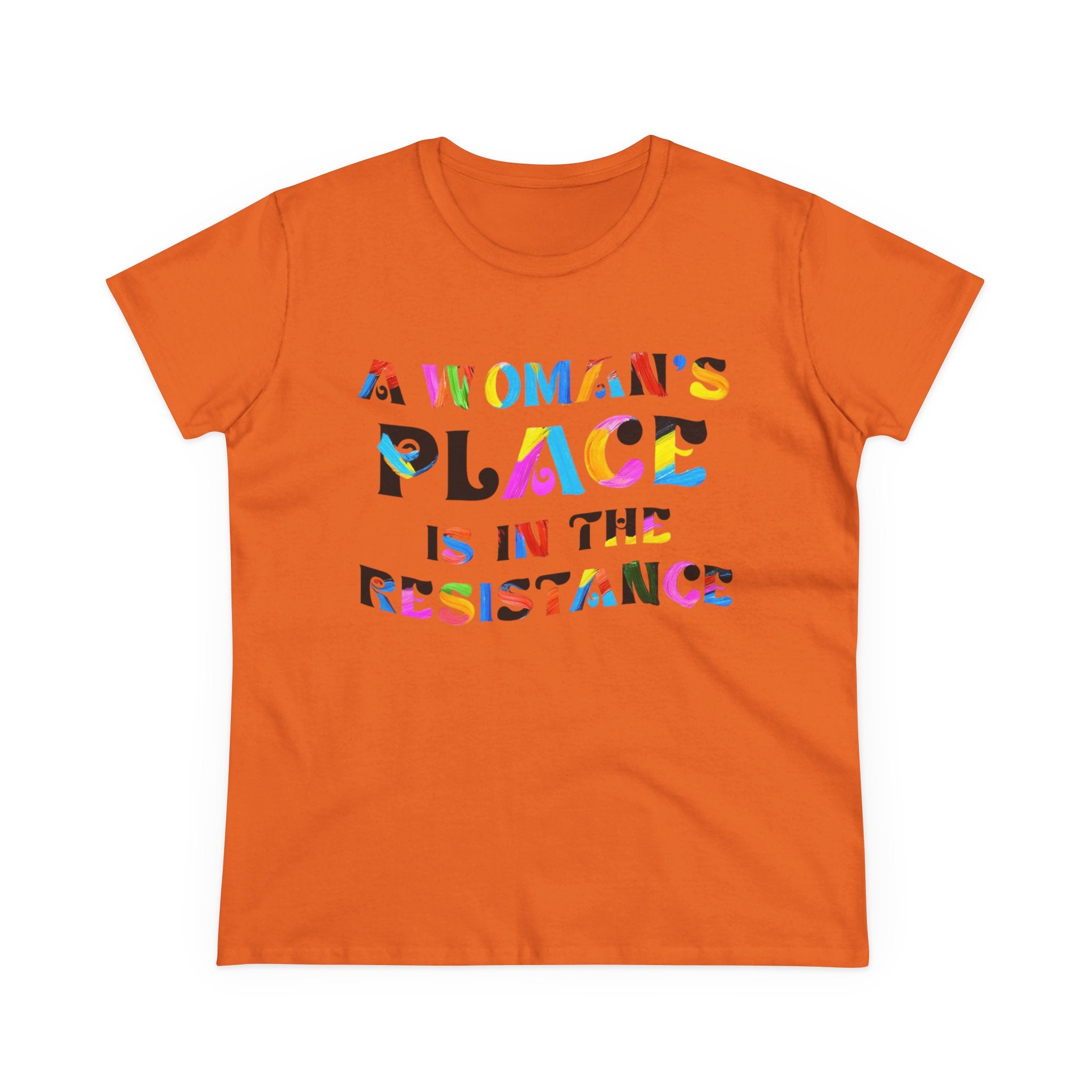 A womans place Feminist Tee, Women's Rights Shirt, Protest Activist Top, Social Justice Clothing, Feminism Tshirt No Kings