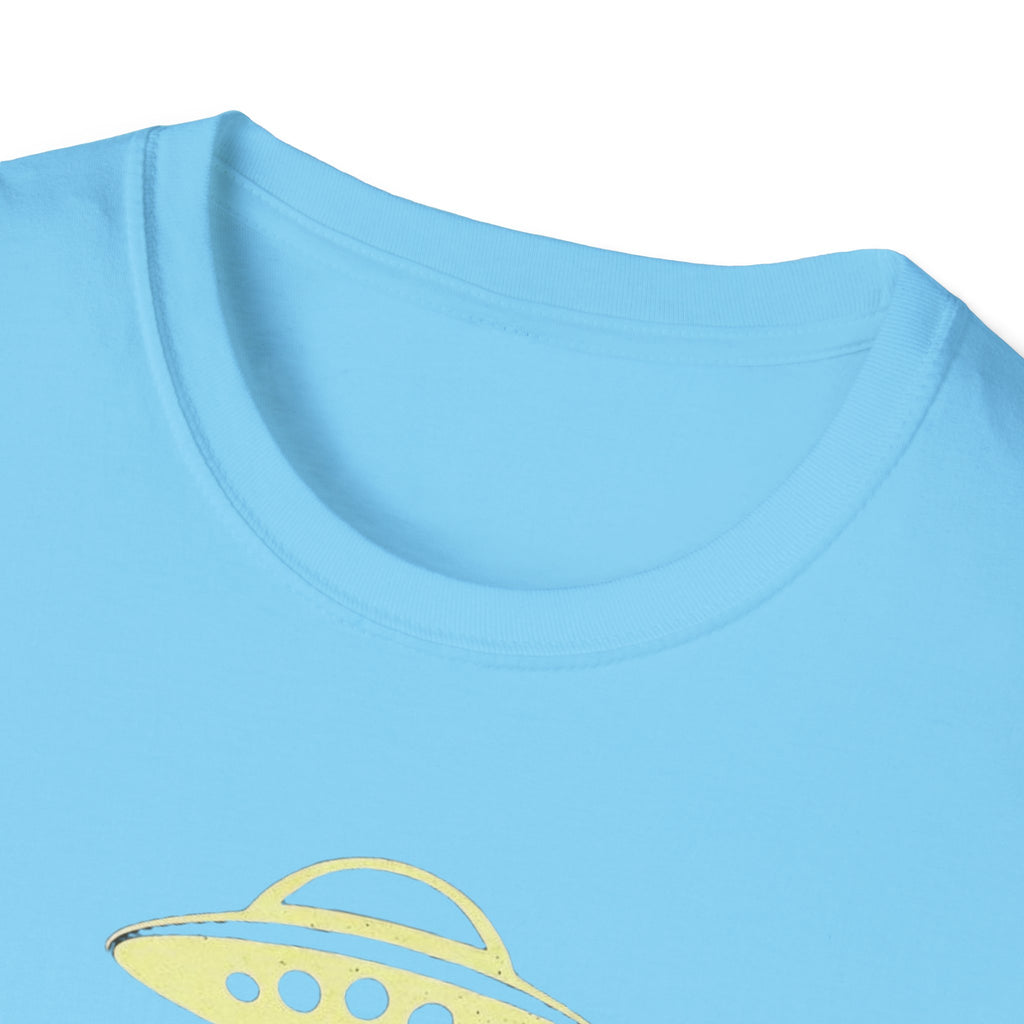 UFO Alien Anti Trump Protest Softstyle T-Shirt, Political Activist Tee, Social Justice Shirt, Protester Gift, Activism Apparel