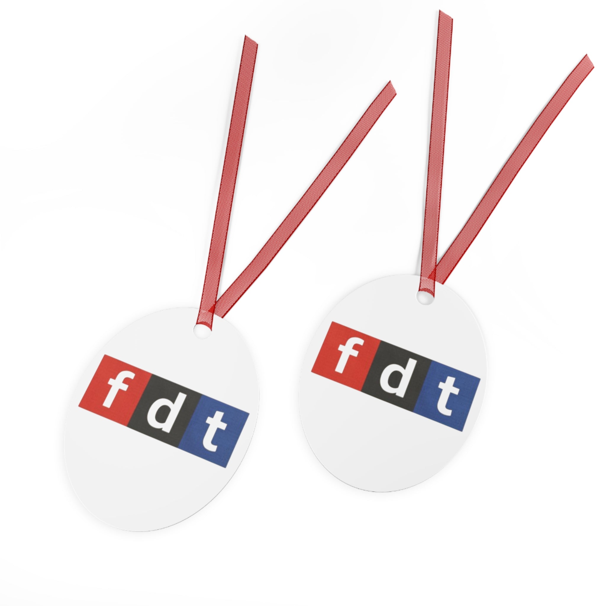 FDT Metal Ornaments - Holiday Decor & Gifts Anti Trump