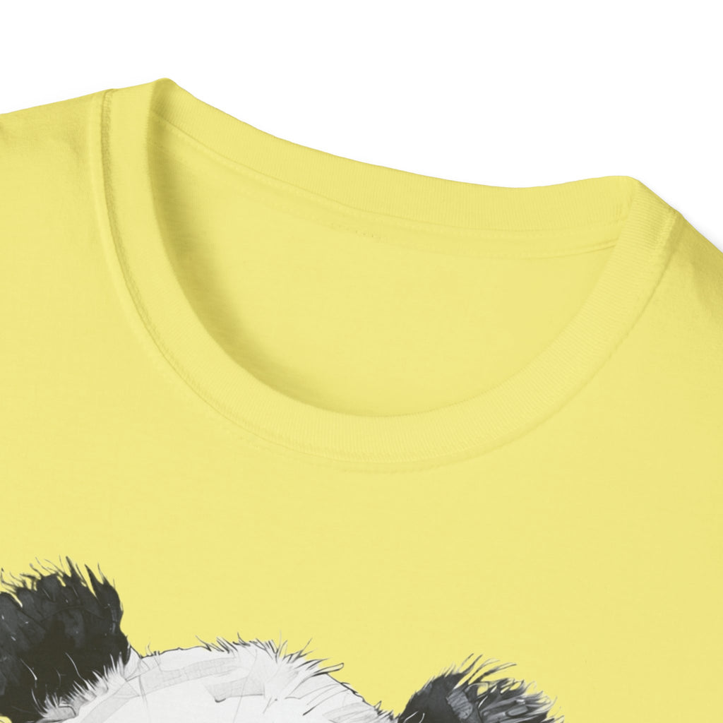 Social Justice Panda Coffee Protest FDT Unisex Softstyle T-Shirt, Anti Trump Activist Tee, Political Statement Shirt