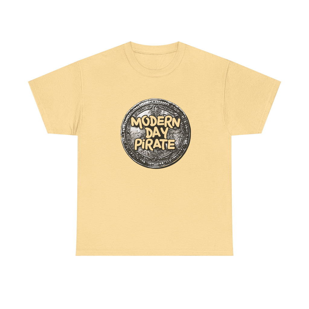 Metal Detecting Pirate Unisex Tee, History Buffs Coin Collector Shirt, Adventure T-Shirt, Pirate Lover Gift, Treasure Hunter Top