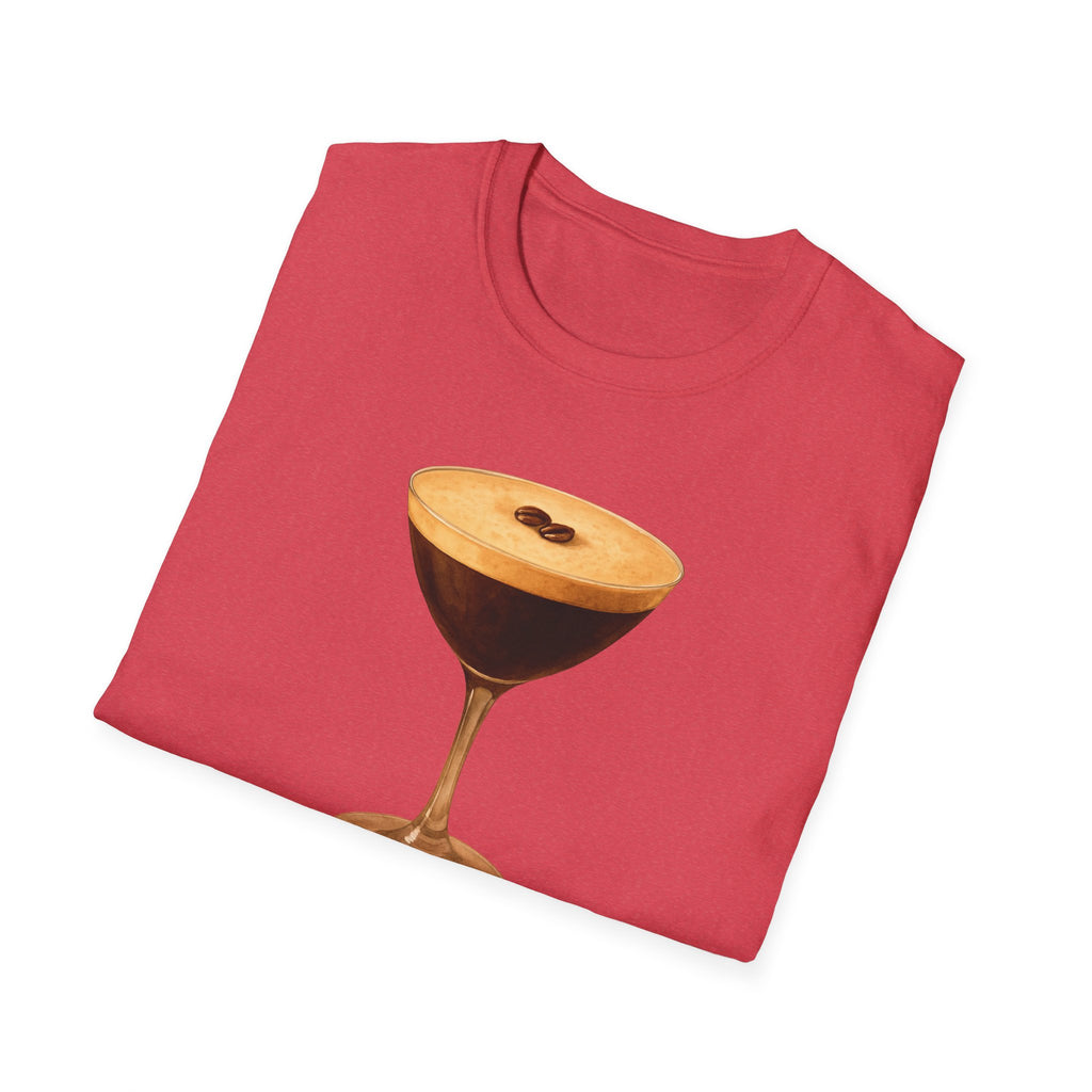 Espresso martini Coffee drink Lover's Unisex T-Shirt - Perfect Gift for Baristas, Coffee Enthusiasts, Birthday, Holidays, Casual Wear