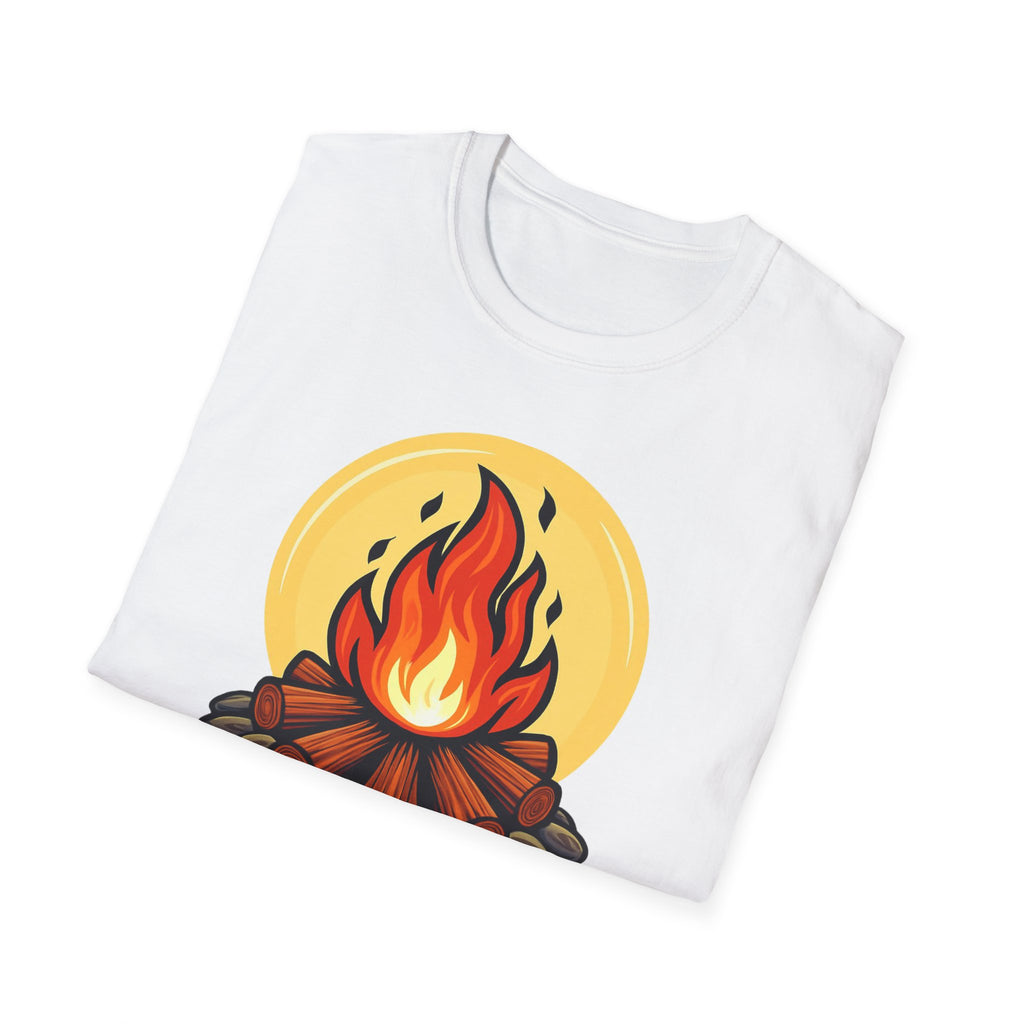 Outdoorsy Pride Unisex T-Shirt, Camping Tee, LGBTQ+ Apparel, Summer Festival Shirt, Queer Outdoor Adventure Top, Gift for Campers