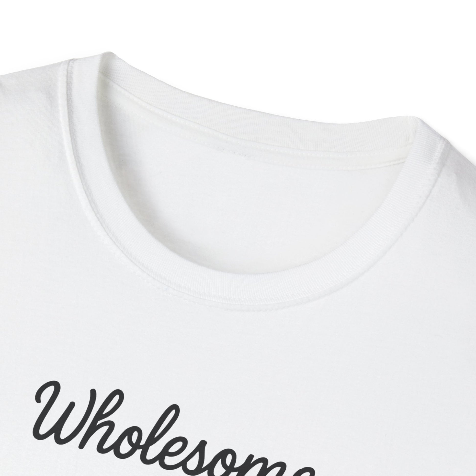 Wholesome AF Unisex T-Shirt, Positive Vibes Tee, Comfortable Graphic Shirt, Men's Women's Casual Top, Funny Quote Apparel