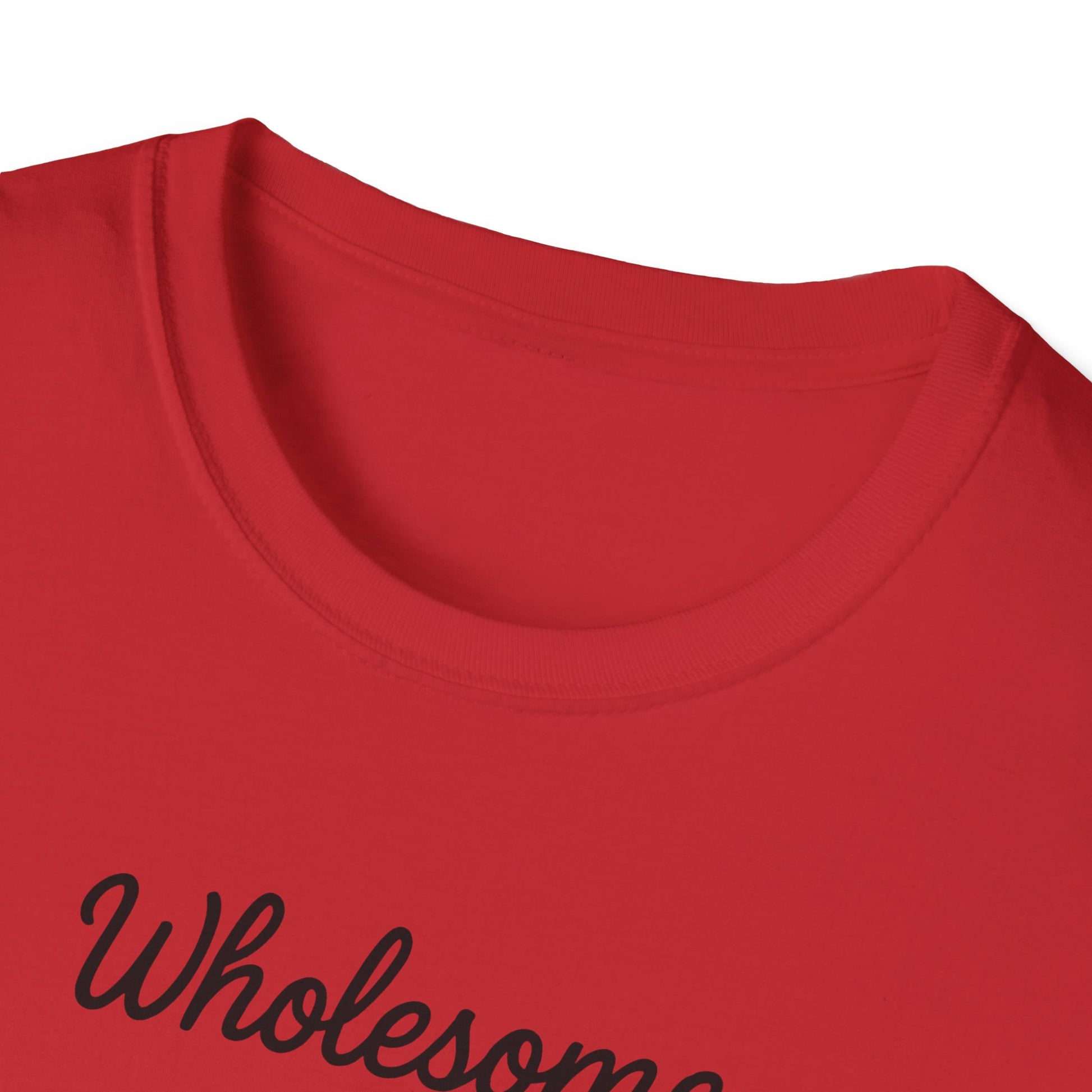 Wholesome AF Unisex T-Shirt, Positive Vibes Tee, Comfortable Graphic Shirt, Men's Women's Casual Top, Funny Quote Apparel