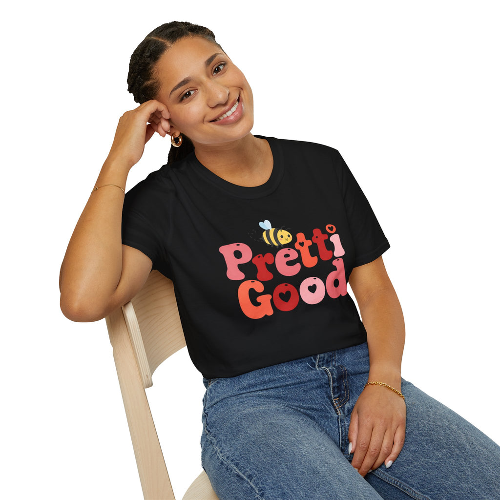 Be Pretti Good Political Protest T-Shirt — Retro Anti-ICE Typography